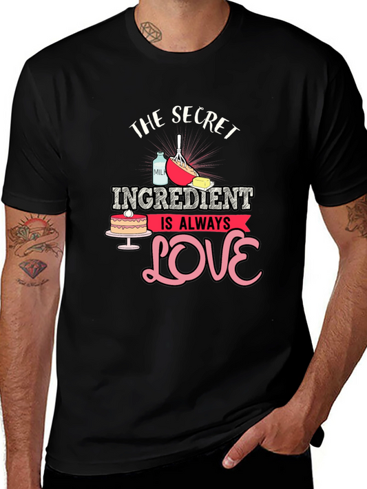 Secret Ingredient Love Black T-Shirt