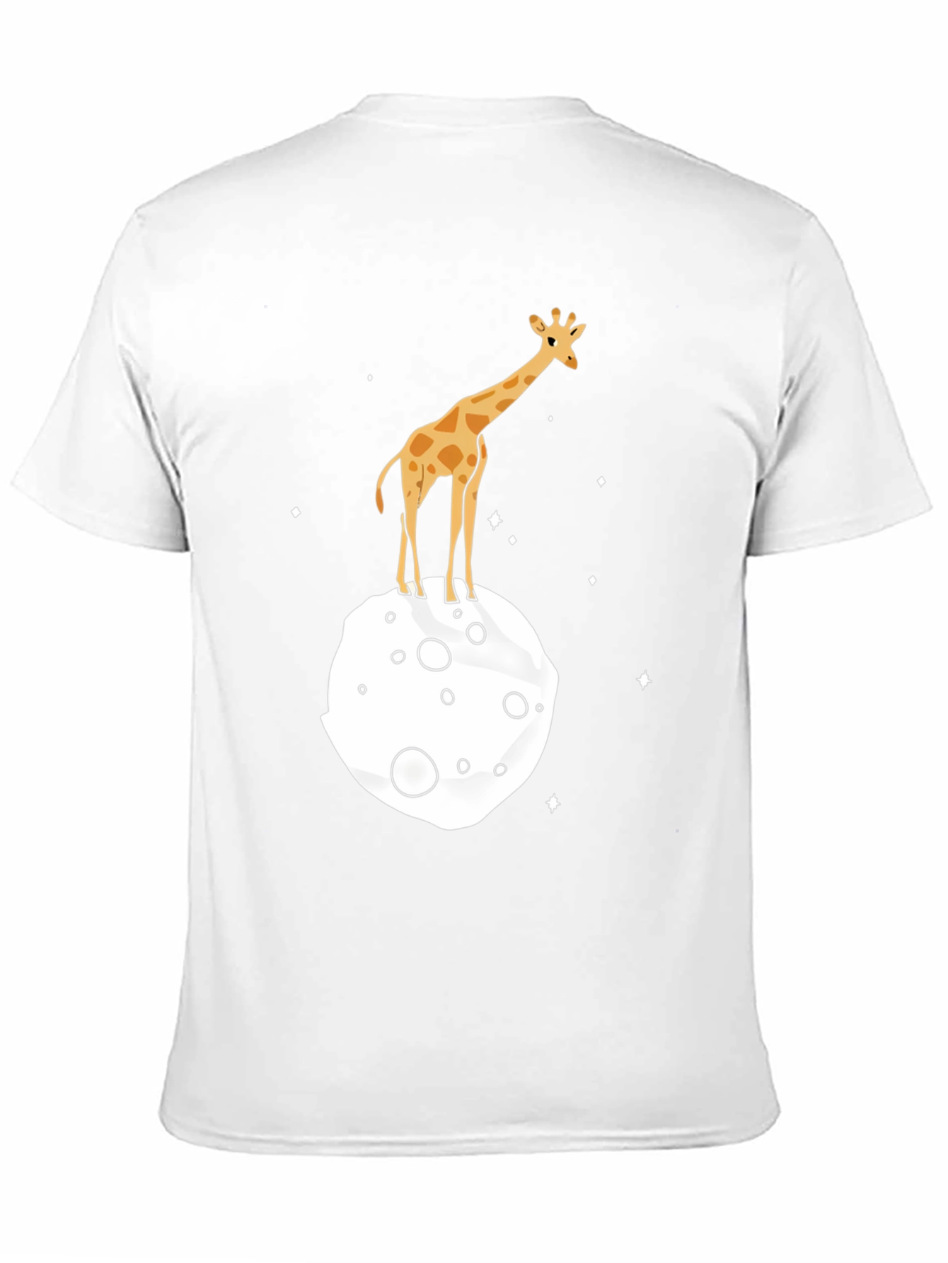 Giraffe on the Moon Graphic Tee