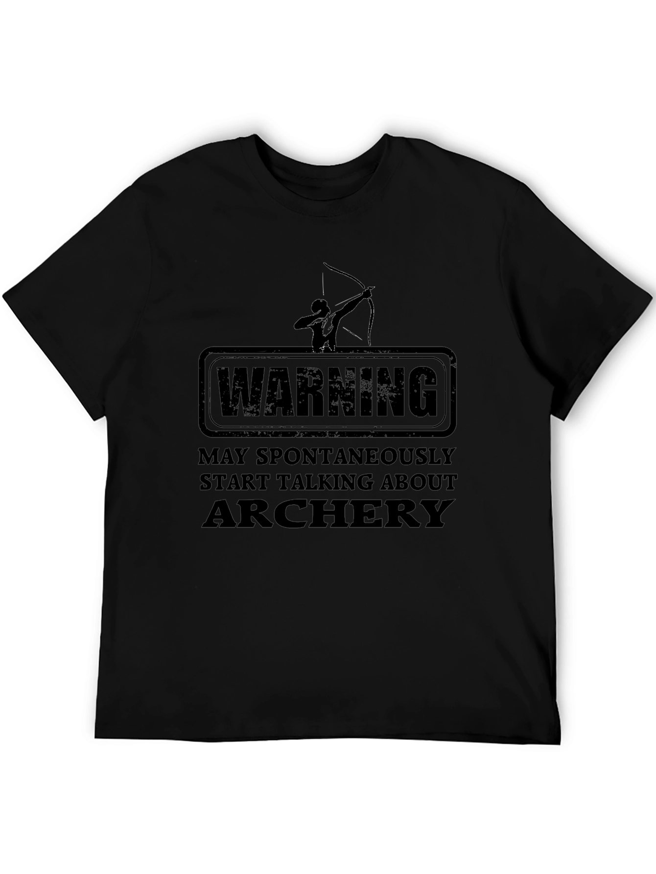 Archery Warning Graphic T-Shirt