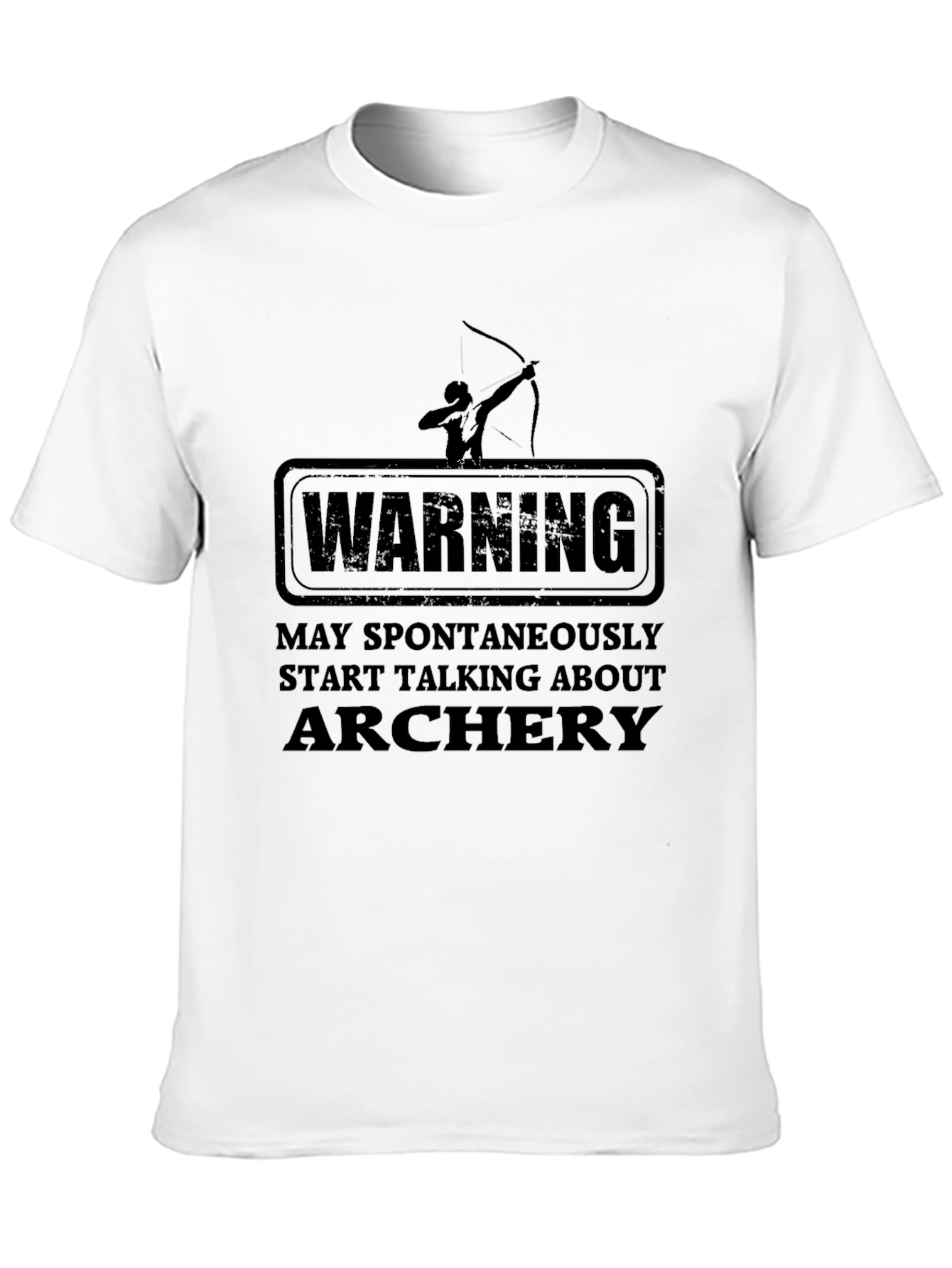 Archery Warning Graphic T-Shirt