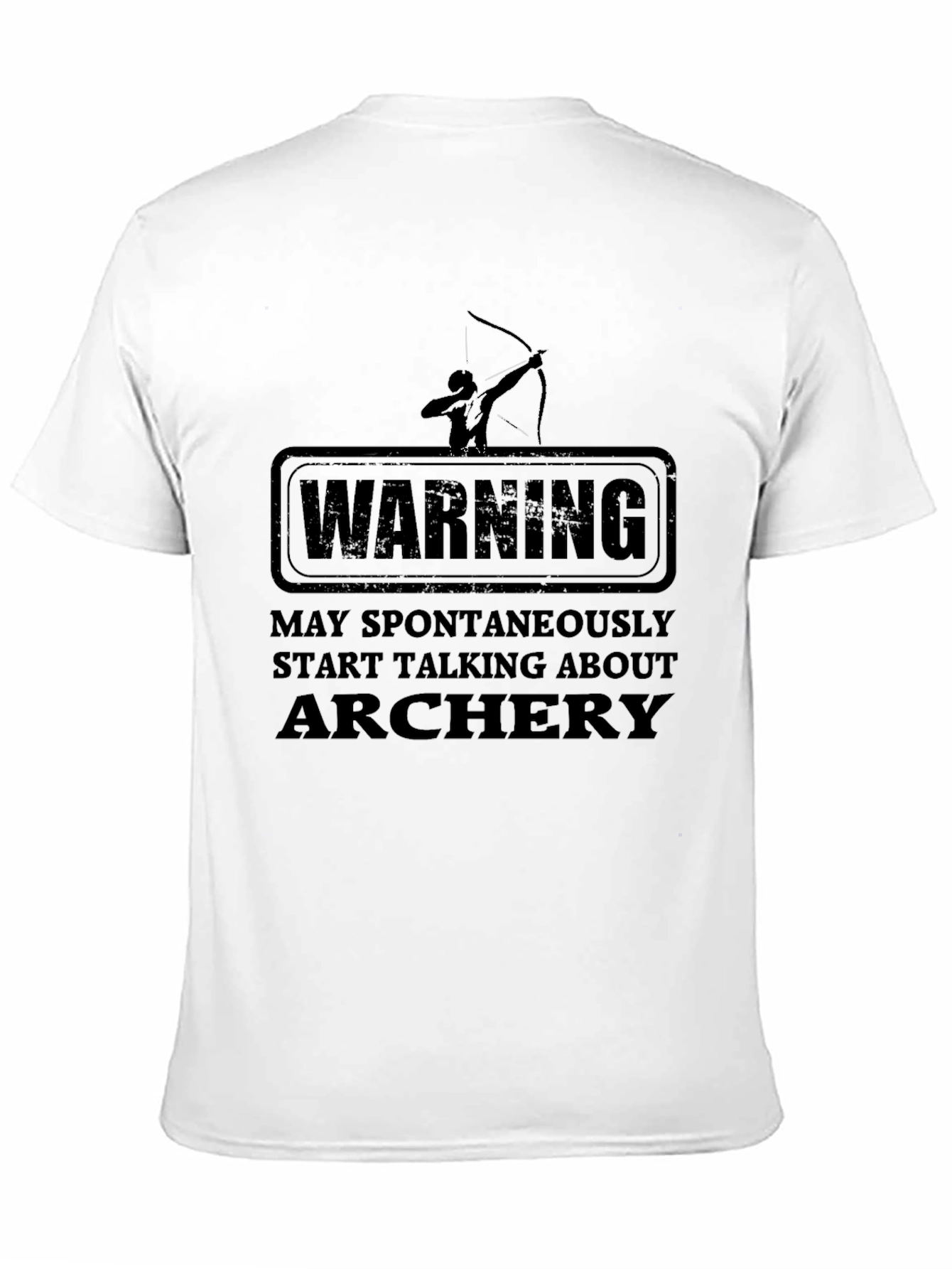 Archery Warning Graphic T-Shirt