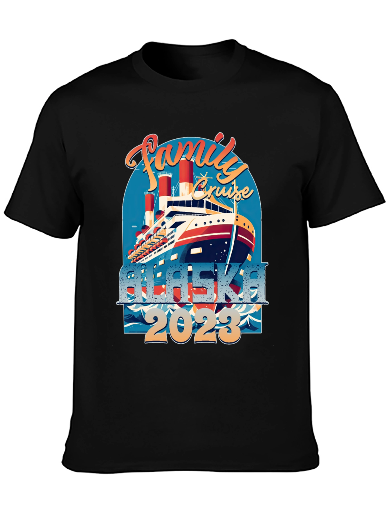 Family Alaska Cruise 2023 T-Shirt