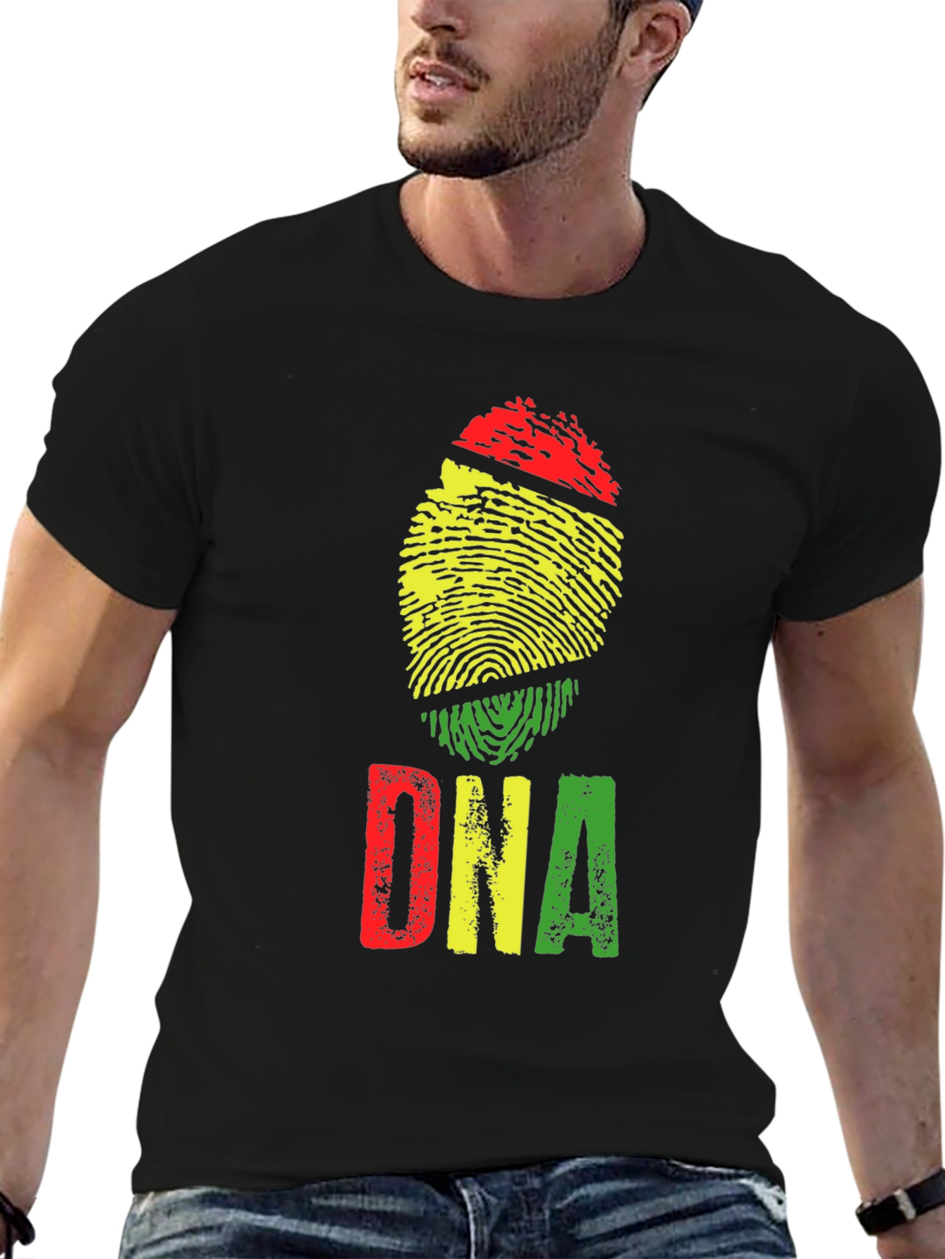Rasta DNA T-Shirt - Roots Pride Tee