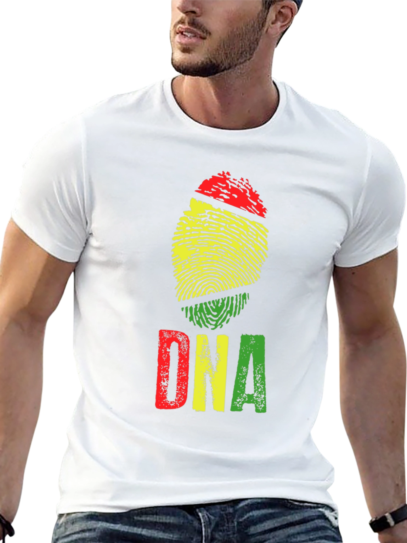 Rasta DNA T-Shirt - Roots Pride Tee