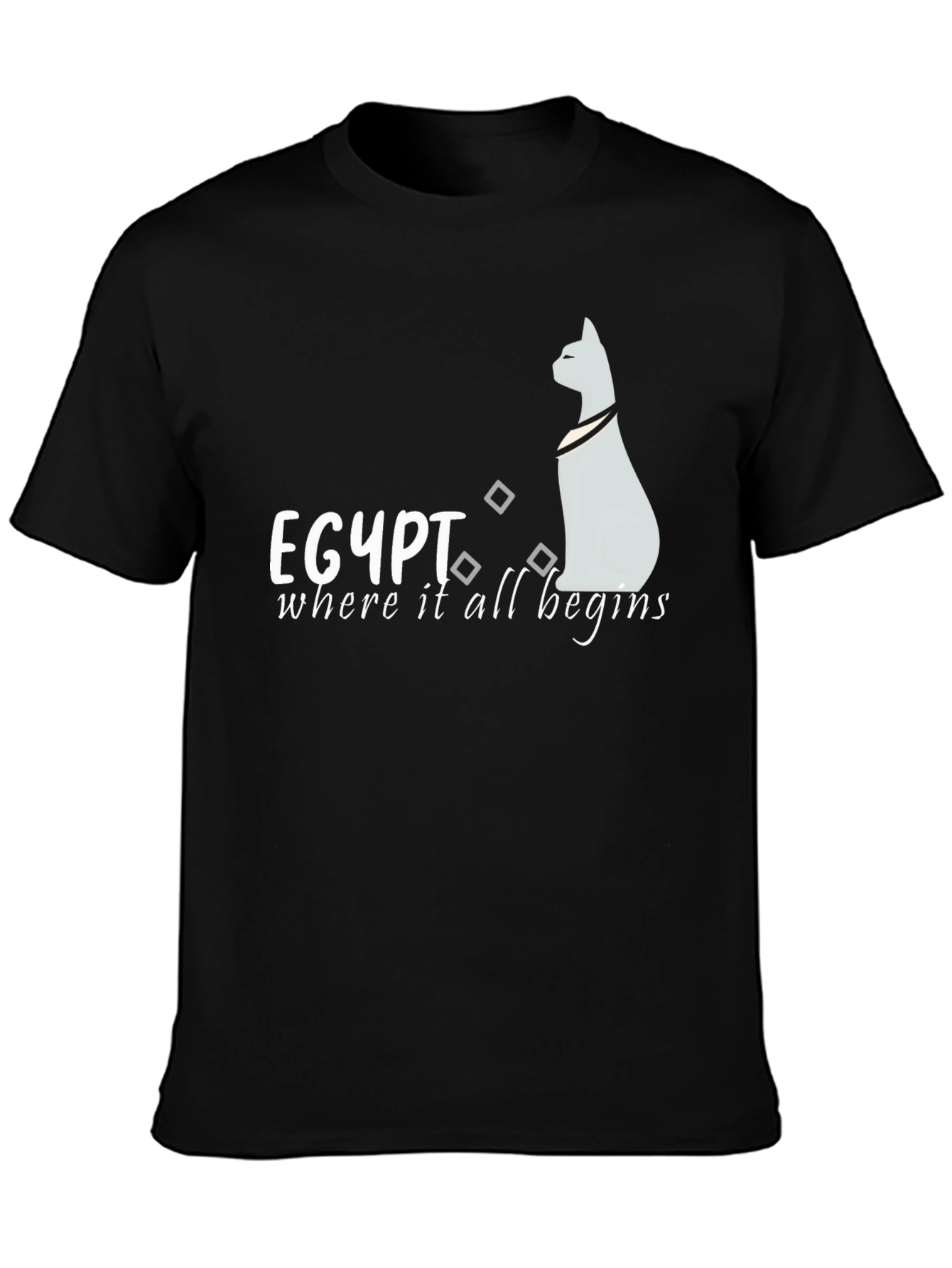 Egypt Cat T-Shirt - Where it All Begins