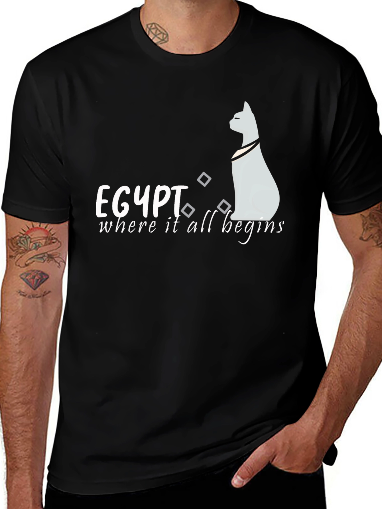 Egypt Cat T-Shirt - Where it All Begins
