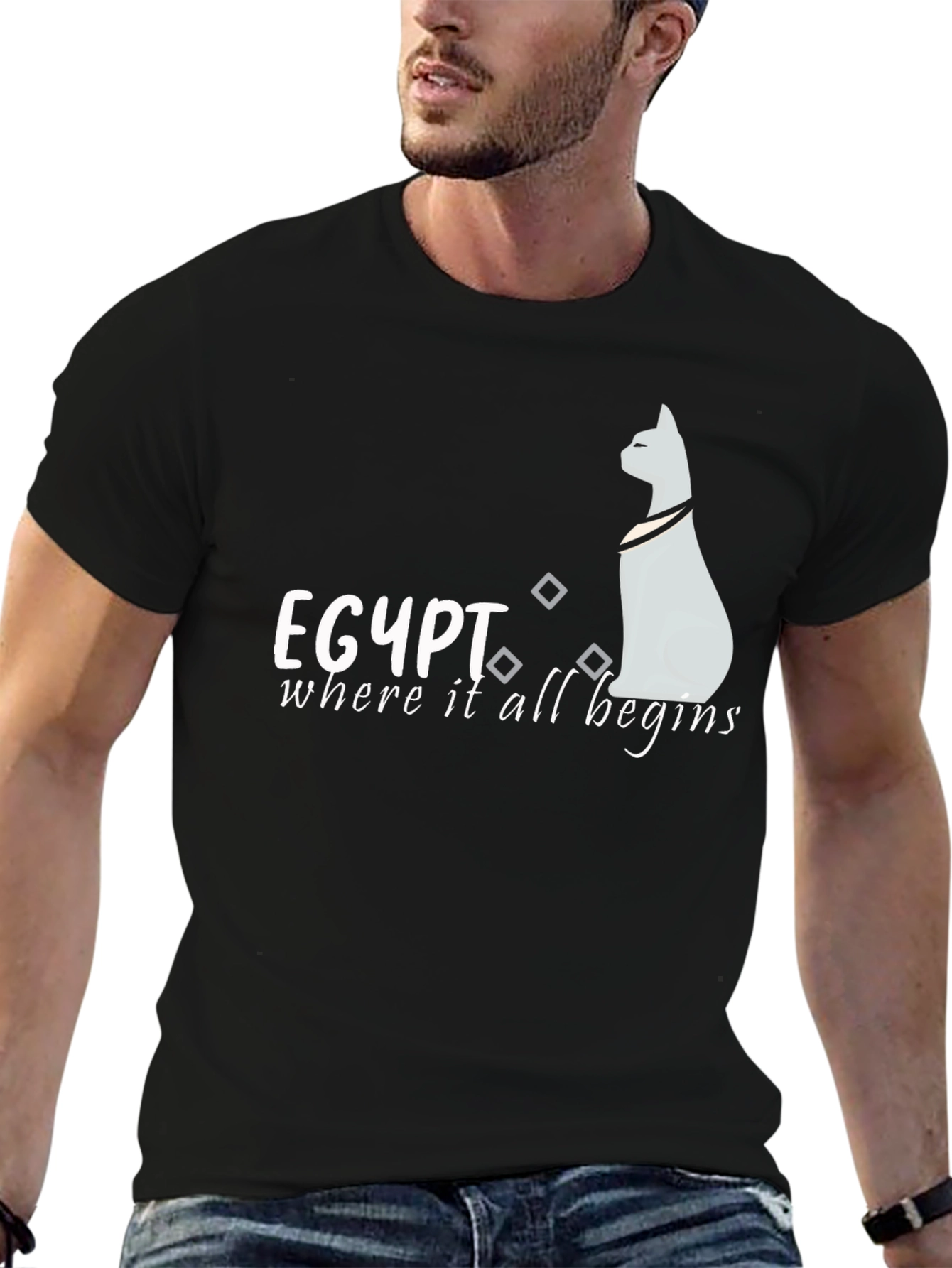 Egypt Cat T-Shirt - Where it All Begins