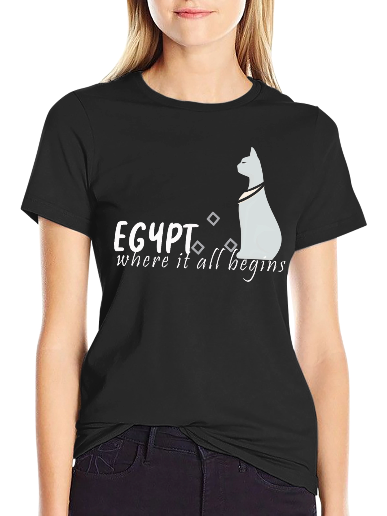Egypt Cat T-Shirt - Where it All Begins