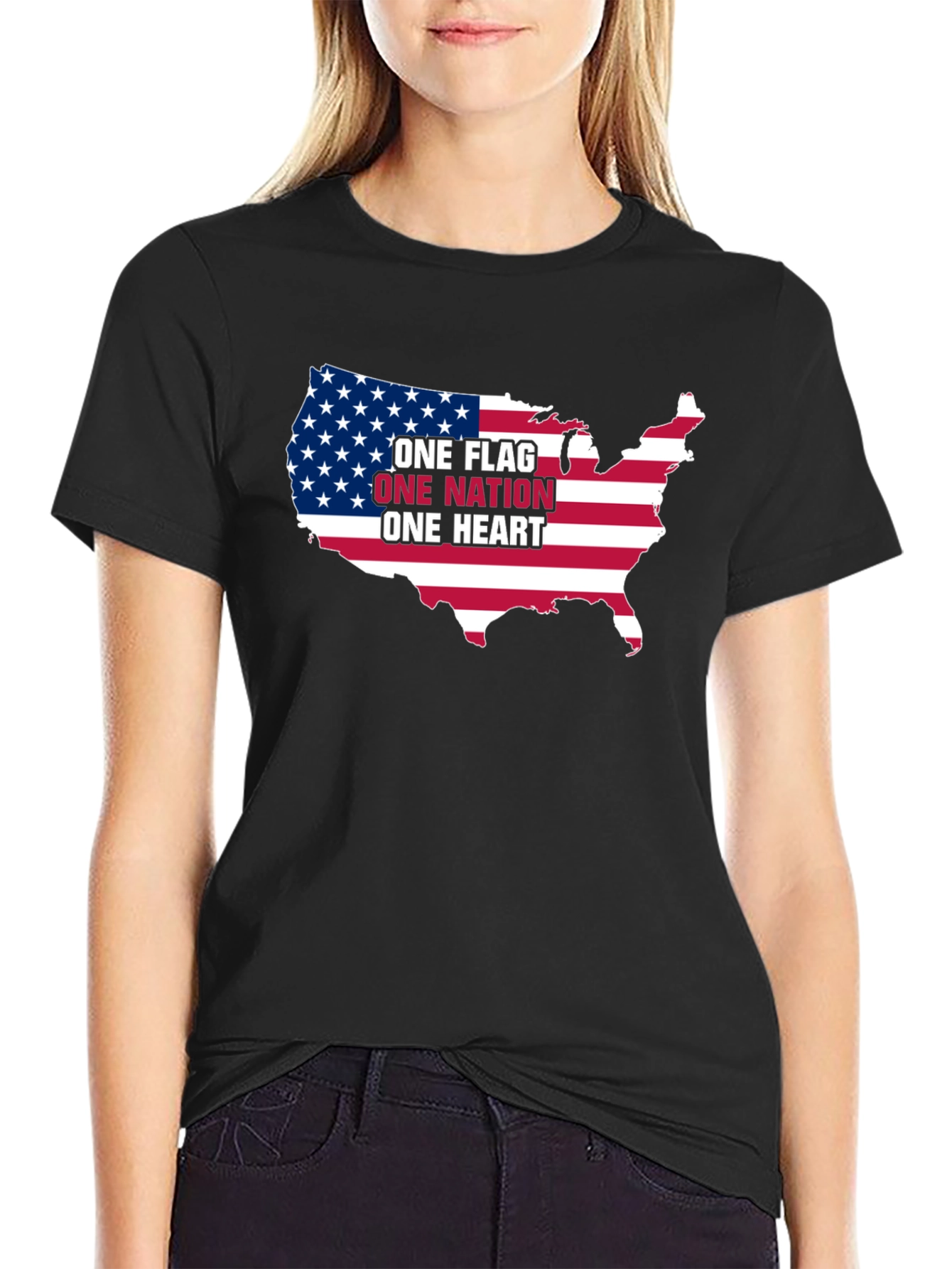 One Nation Patriotic T-Shirt