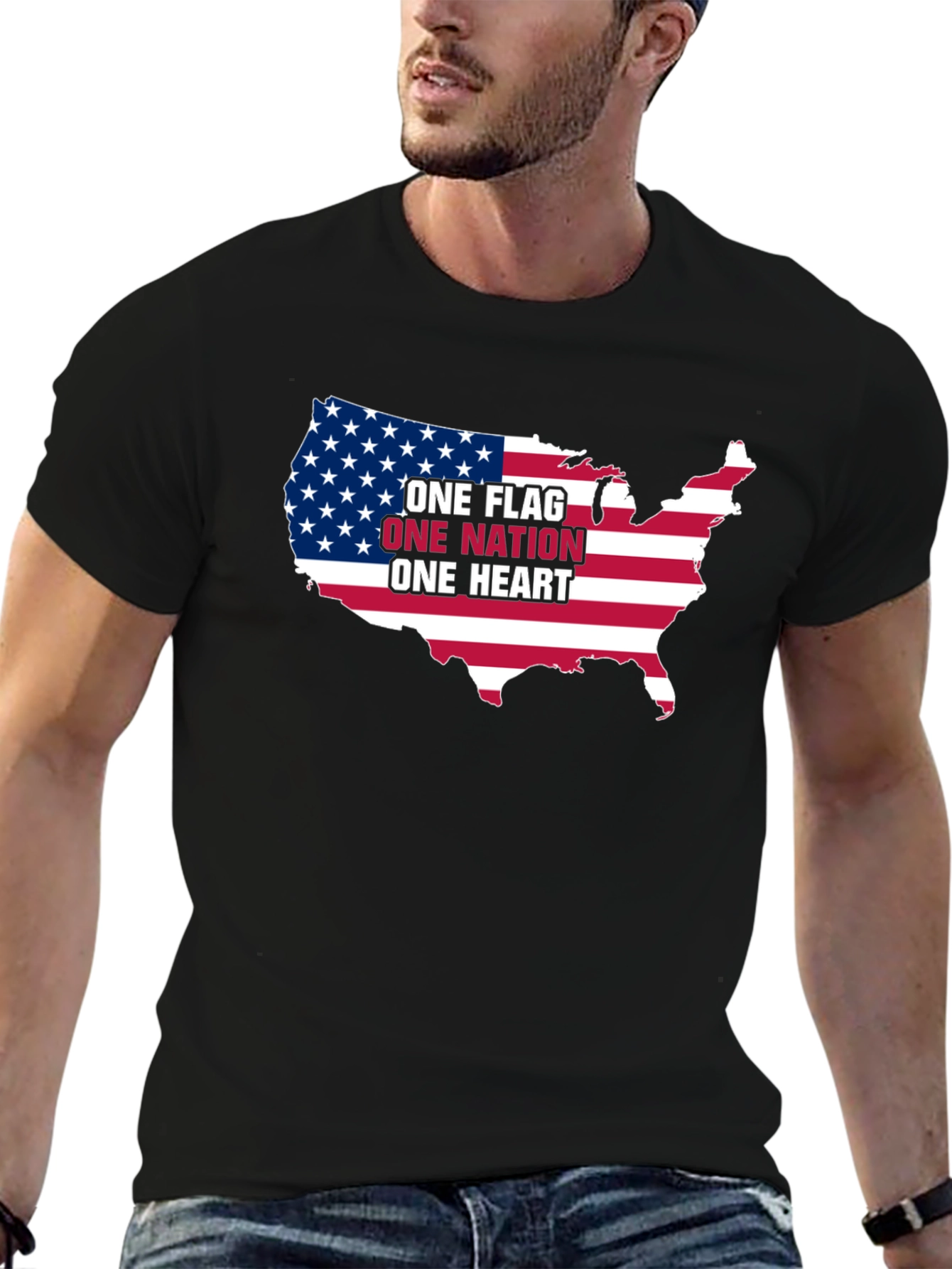 One Nation Patriotic T-Shirt