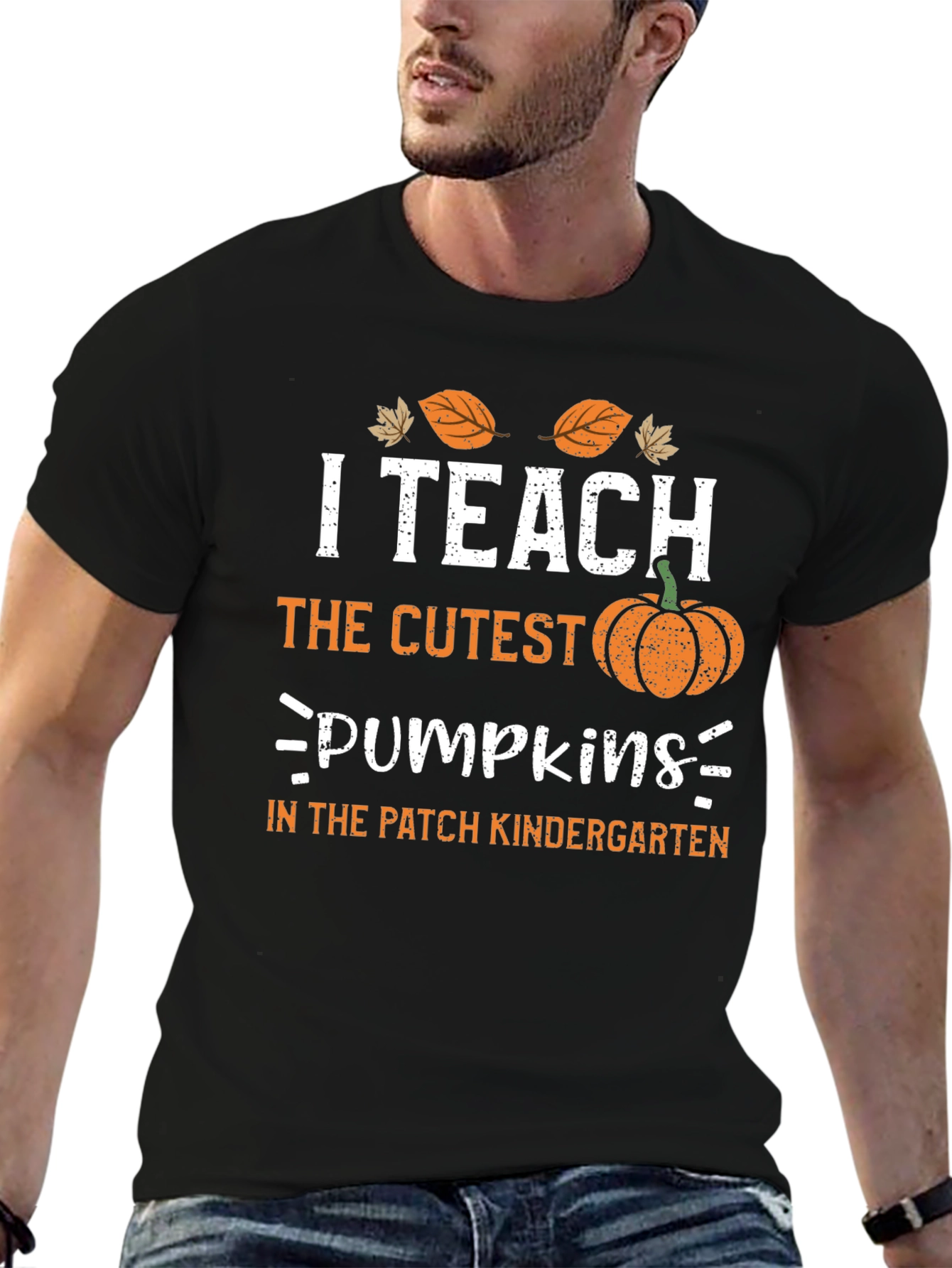 I Teach The Cutest Pumpkins Teacher T-Shirt