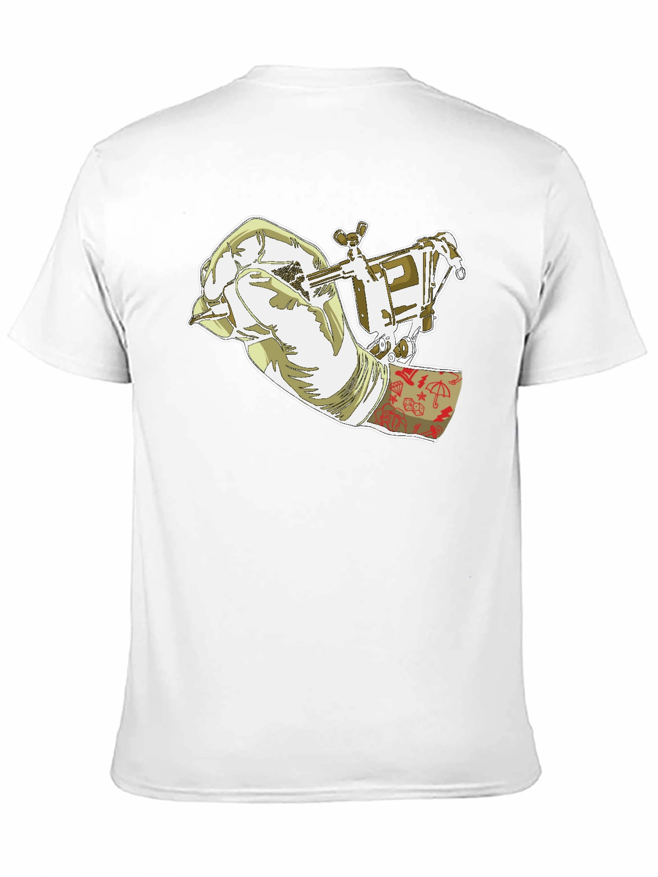 Tattoo Artist Graphic Tee - Cool Black T-Shirt