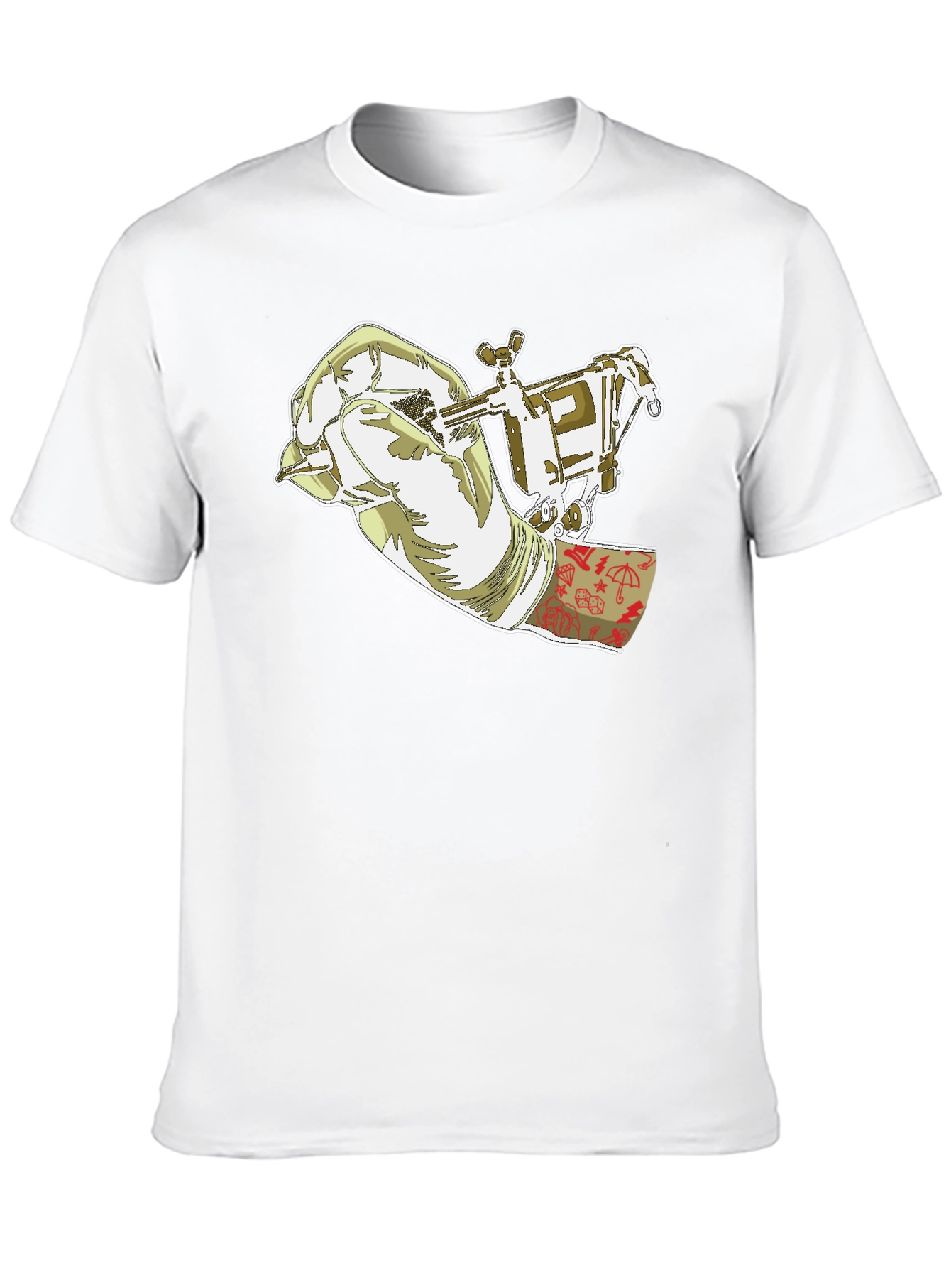 Tattoo Artist Graphic Tee - Cool Black T-Shirt