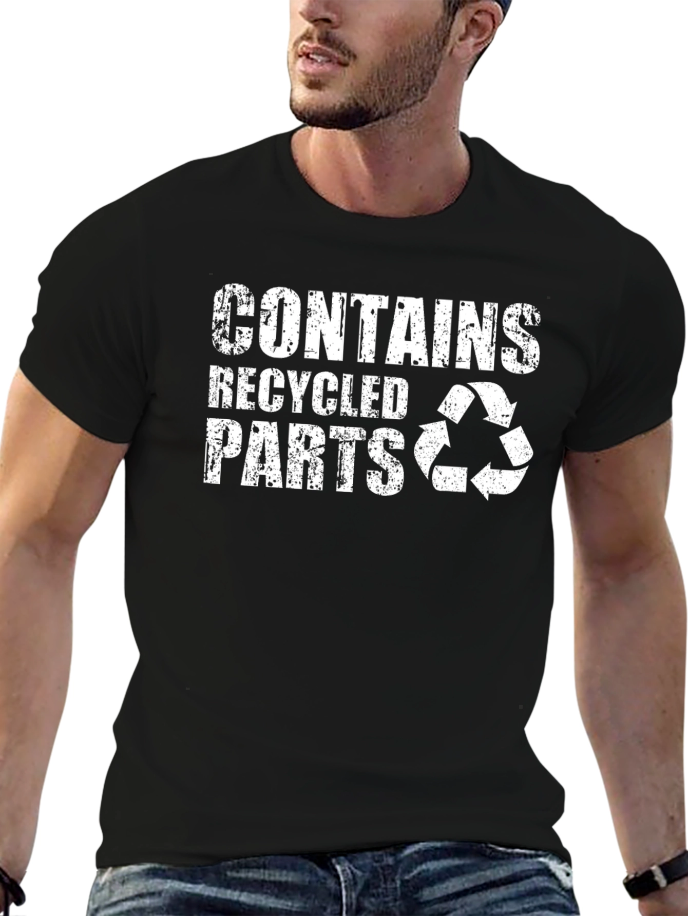 Contains Recycled Parts Graphic Tee