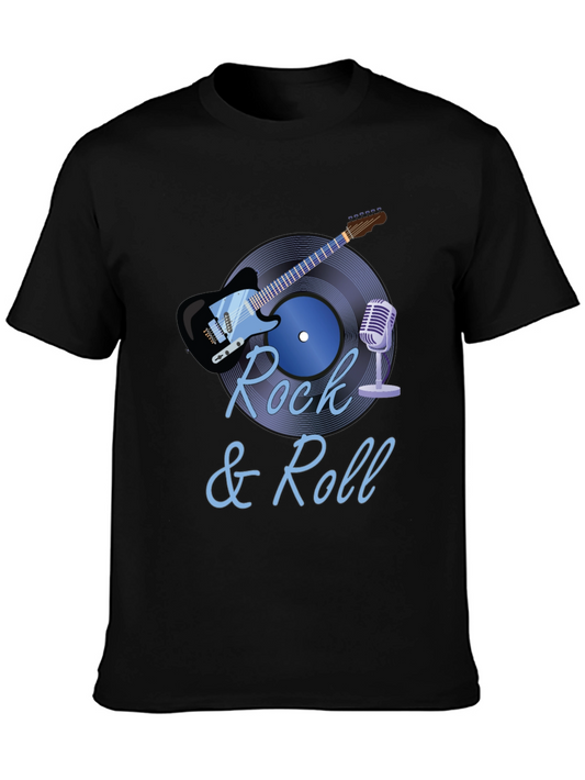 Rock & Roll Graphic T-Shirt