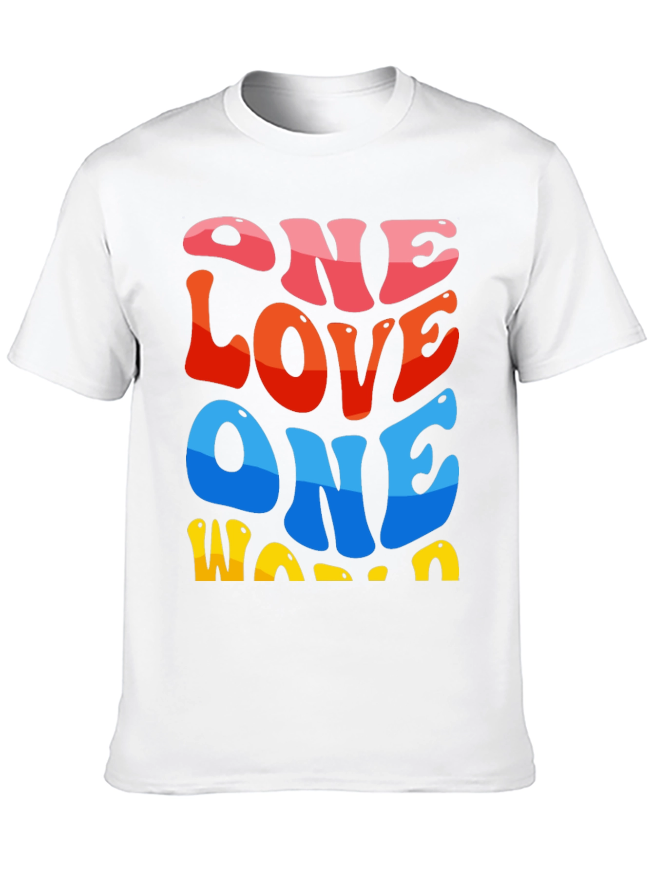One Love One World Graphic Tee