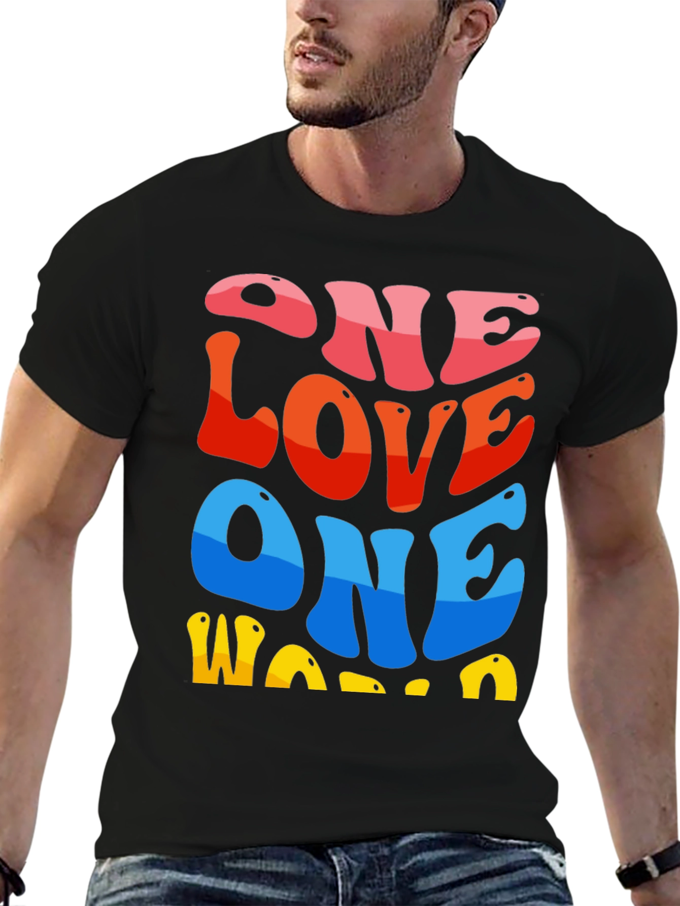 One Love One World Graphic Tee