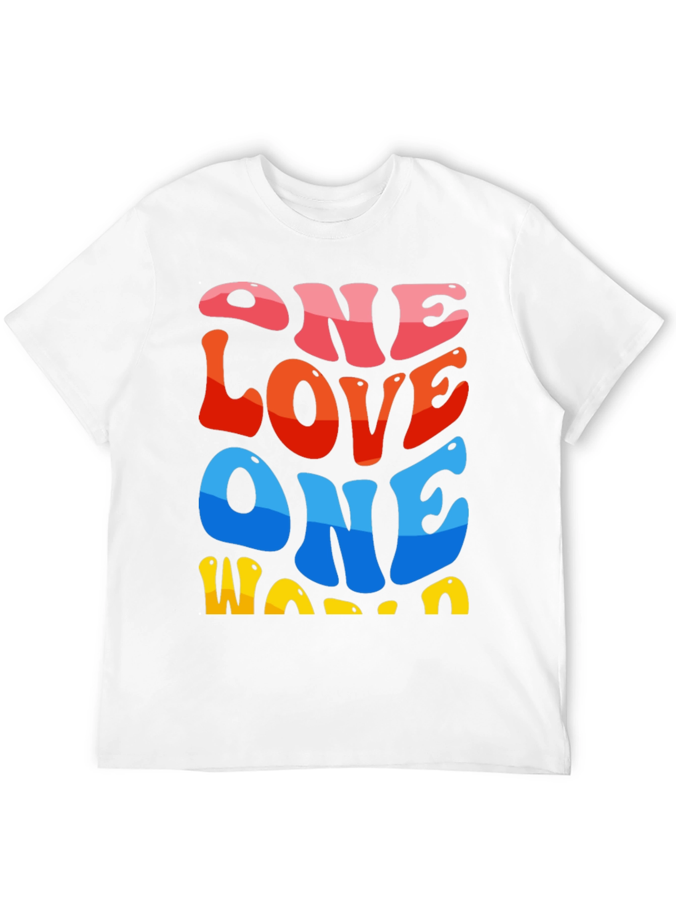One Love One World Graphic Tee