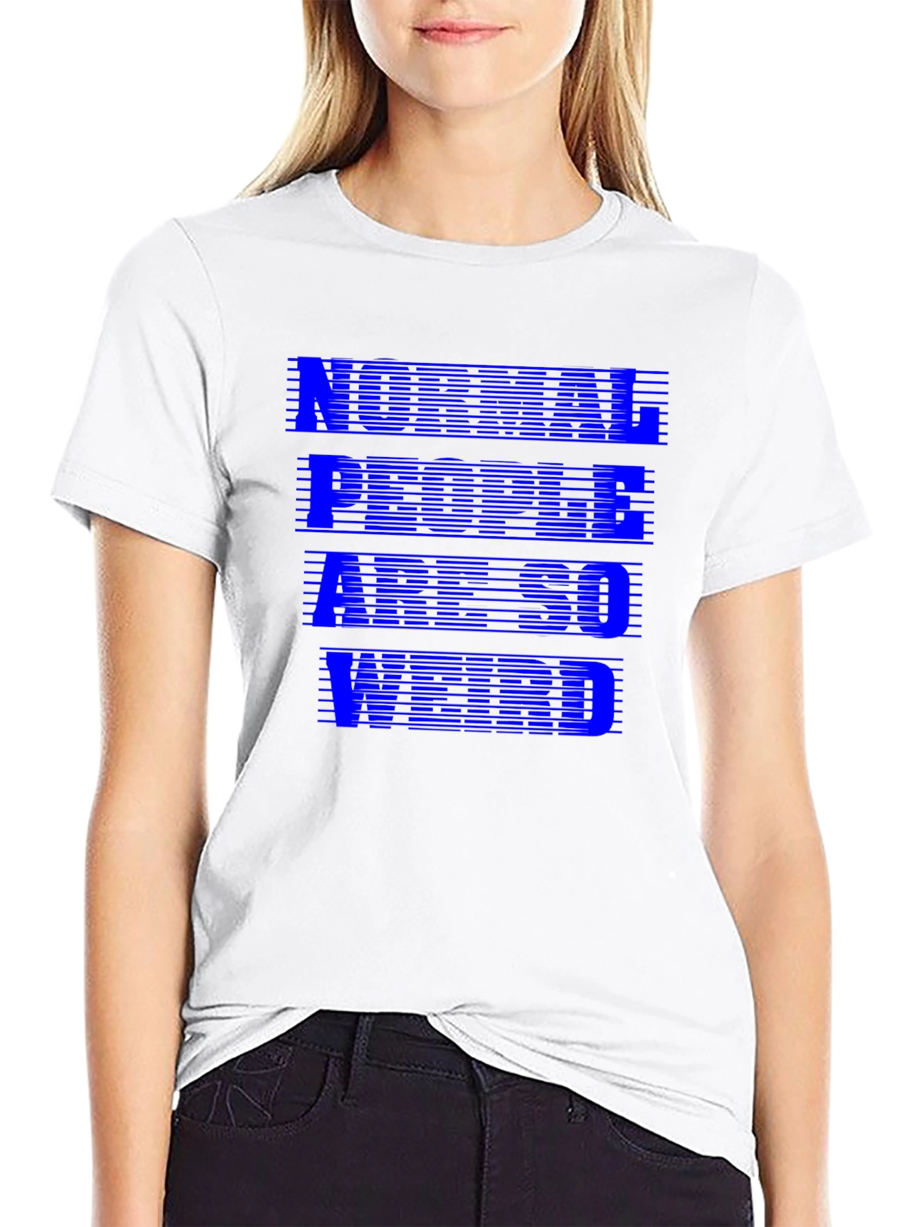 Normal People Are So Weird Graphic T-Shirt