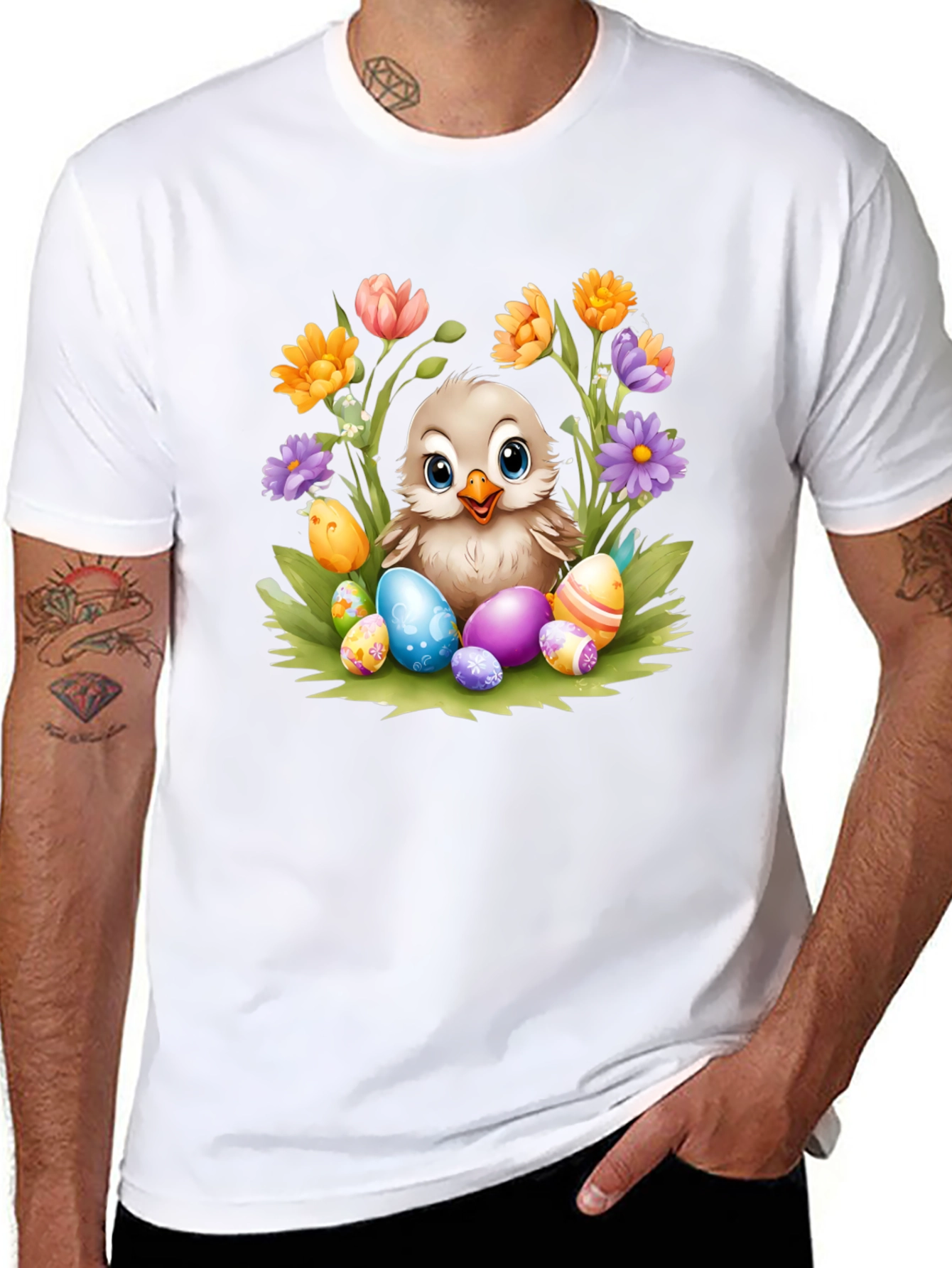 Easter Chick T-Shirt: Cute Springtime Design