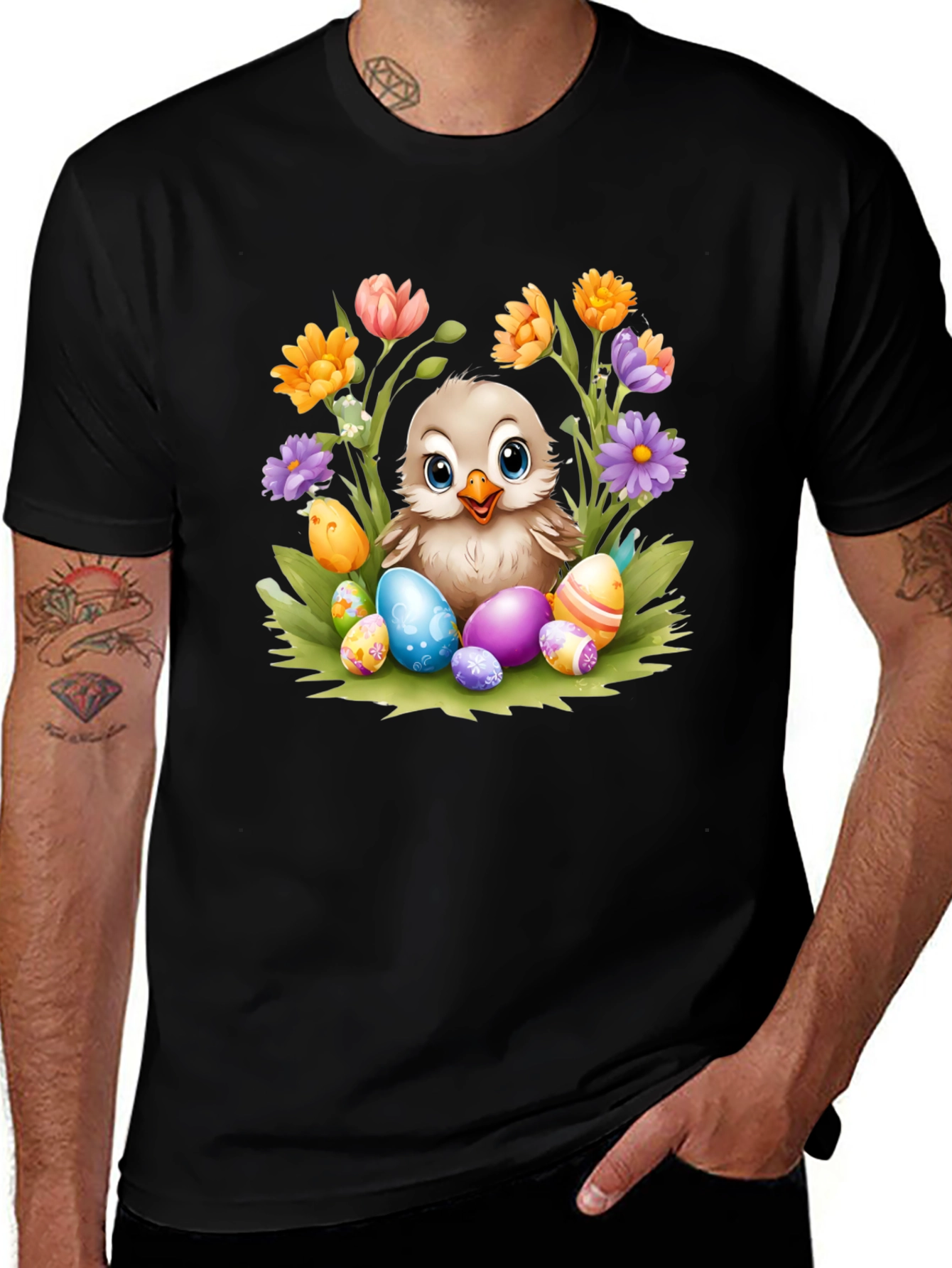 Easter Chick T-Shirt: Cute Springtime Design