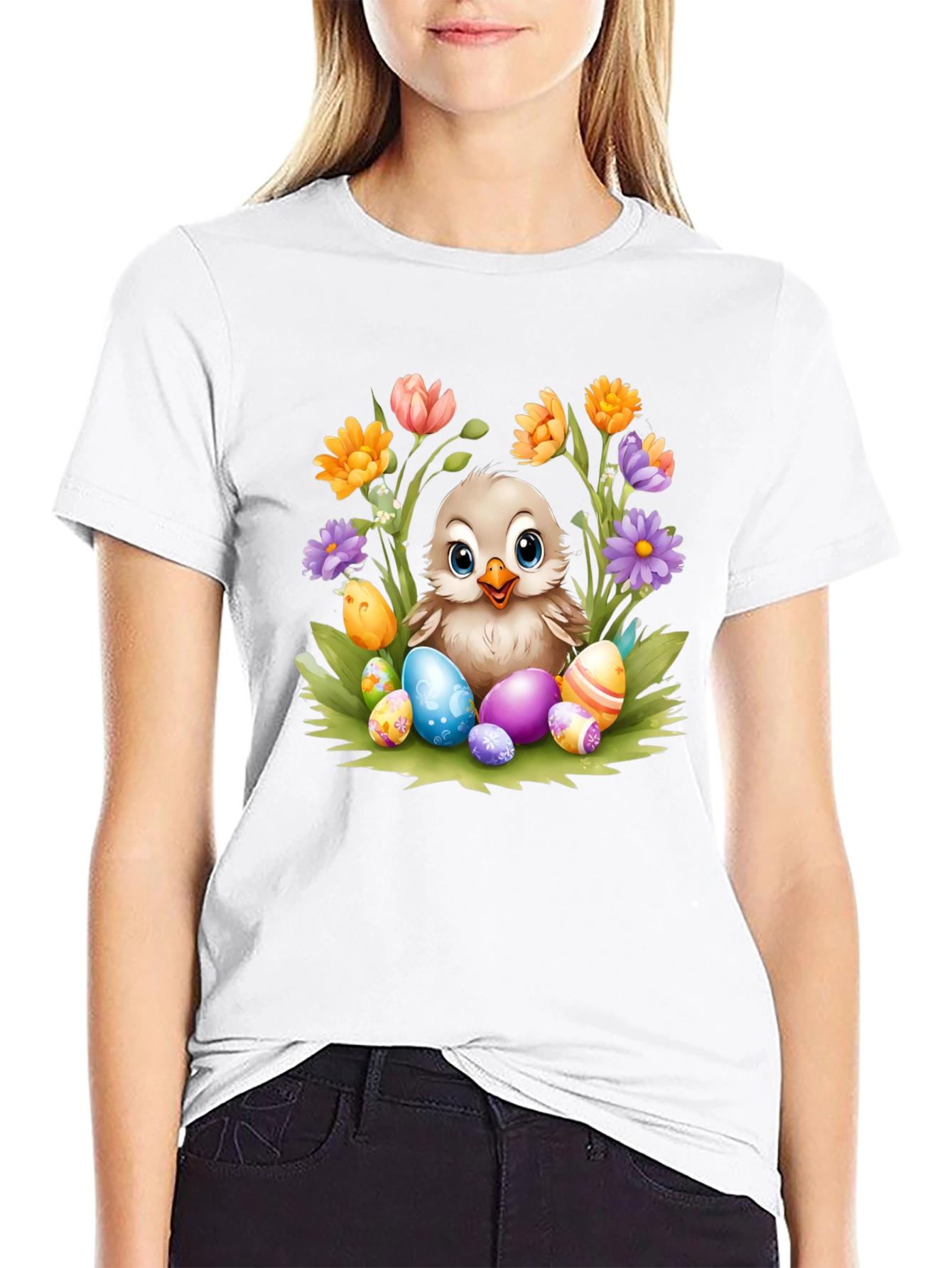 Easter Chick T-Shirt: Cute Springtime Design