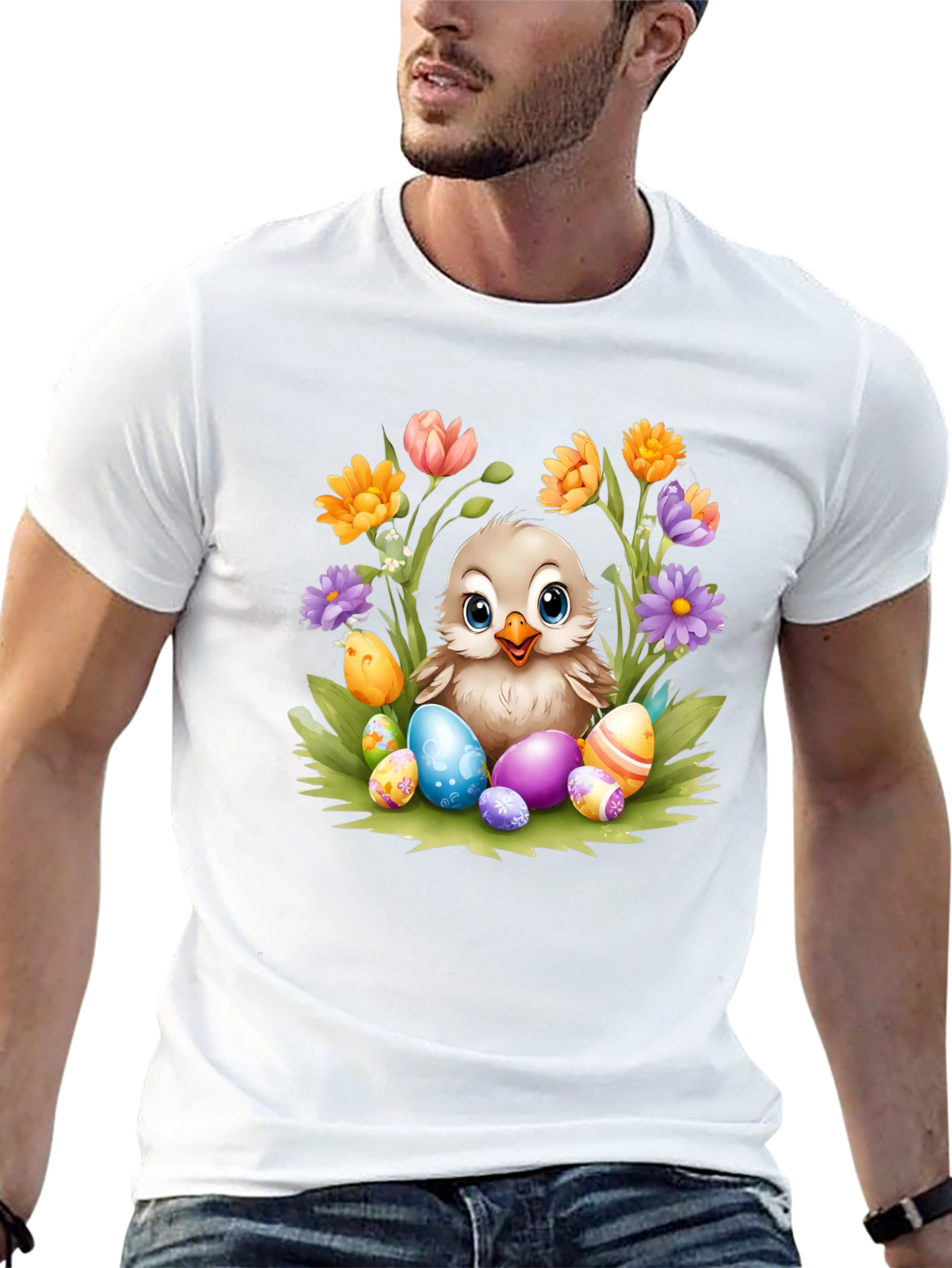 Easter Chick T-Shirt: Cute Springtime Design