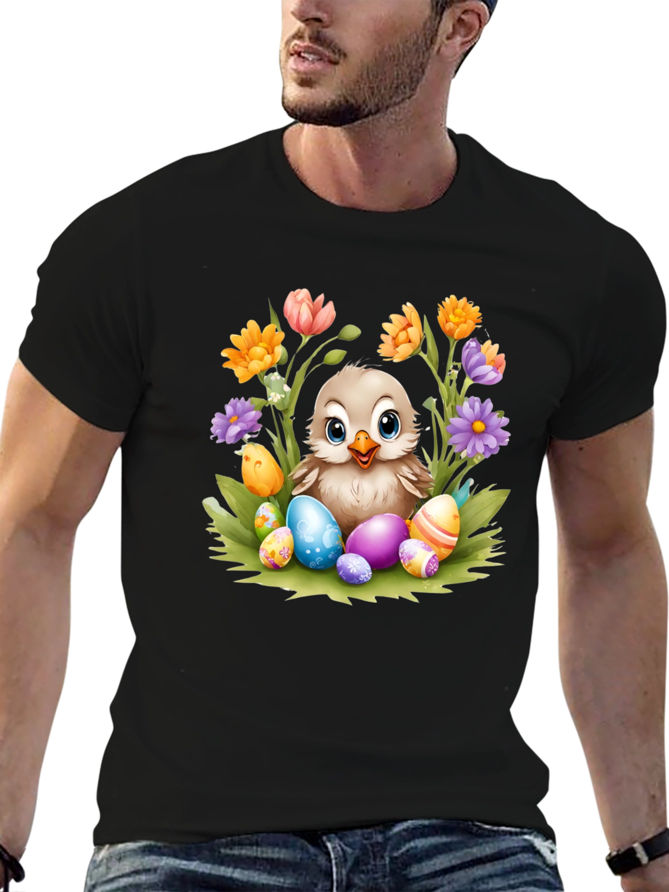 Easter Chick T-Shirt: Cute Springtime Design