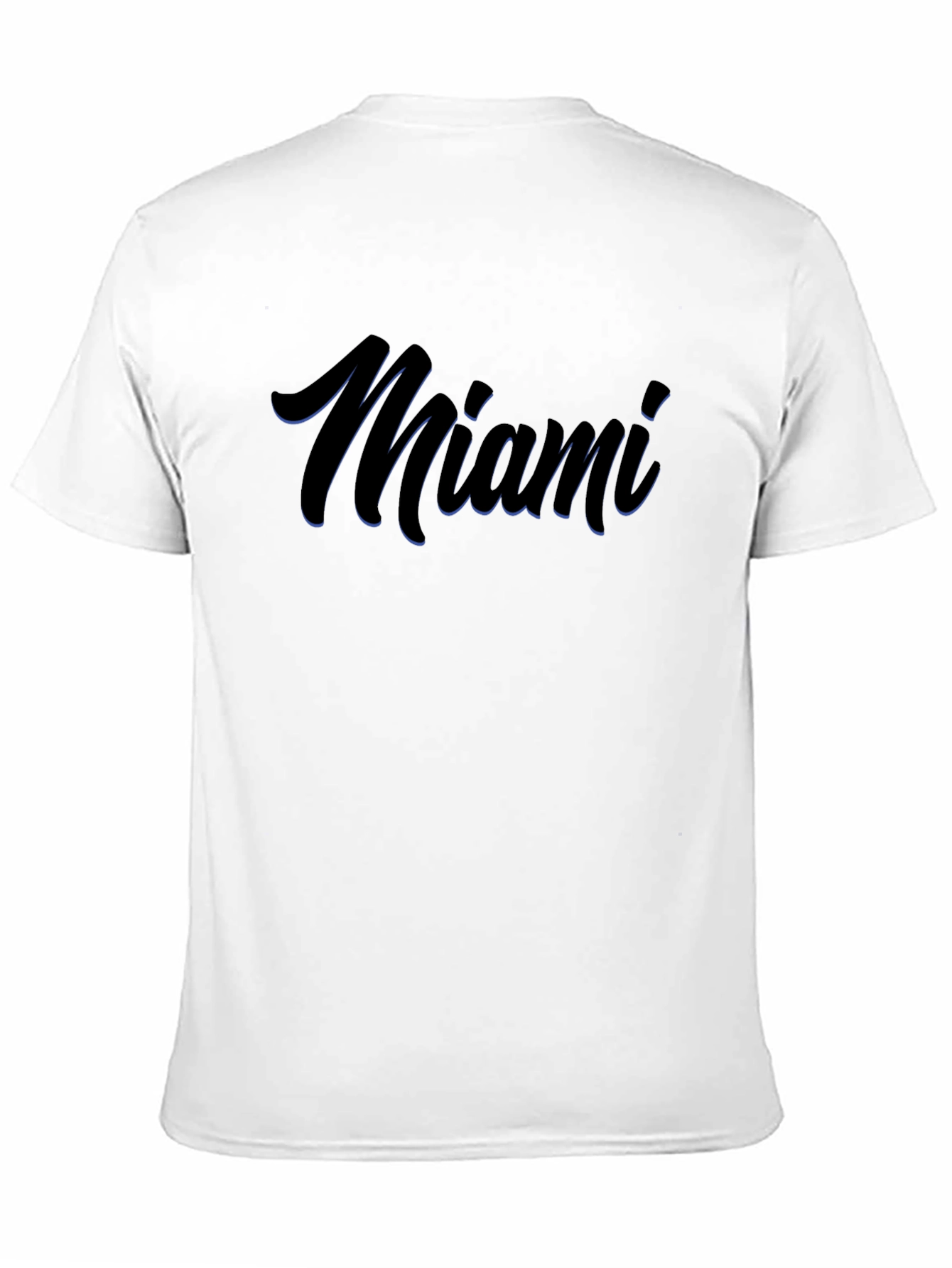 Miami Graphic Tee - Stylish Black T-Shirt