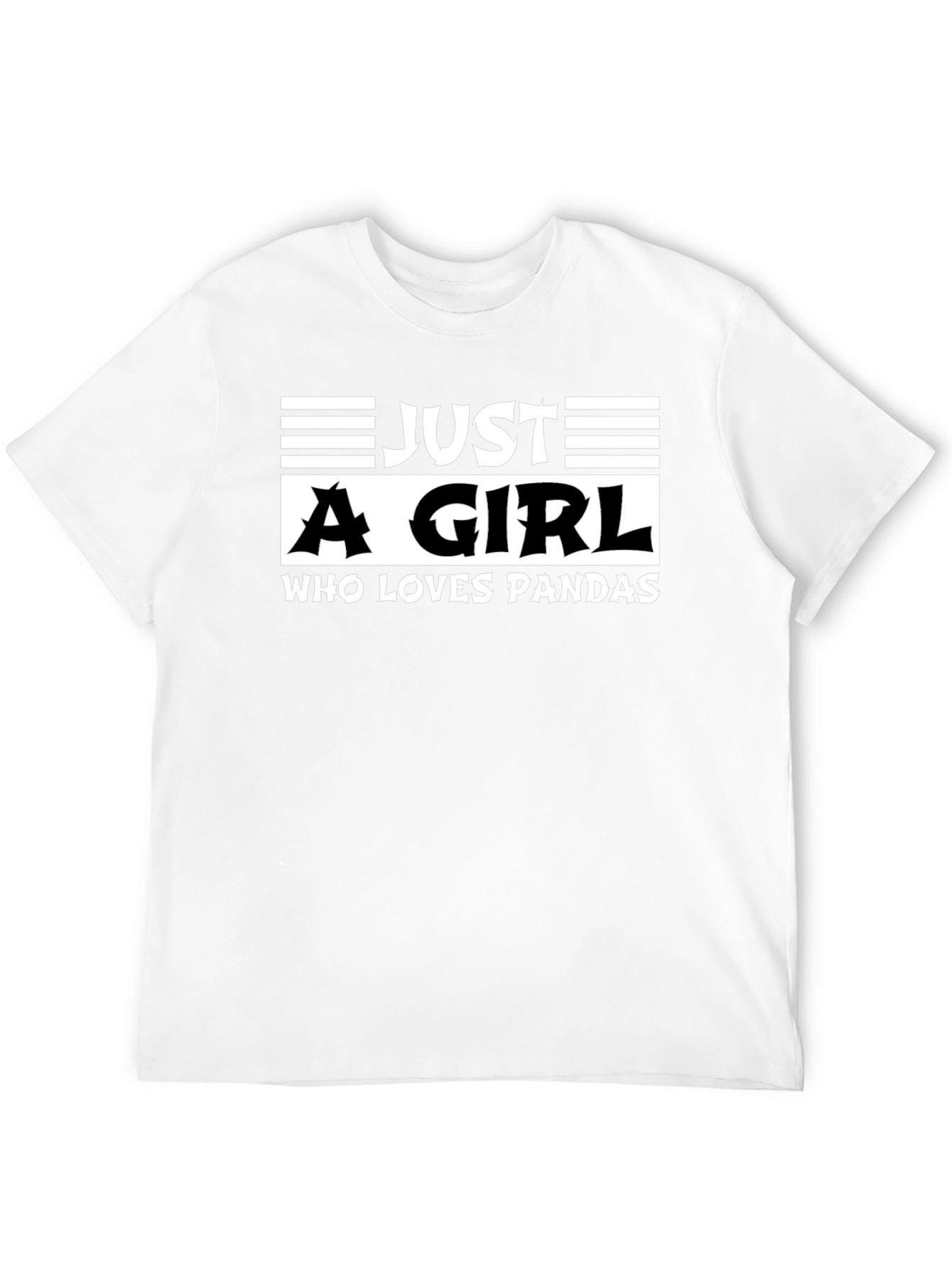 Just A Girl Who Loves Pandas T-Shirt