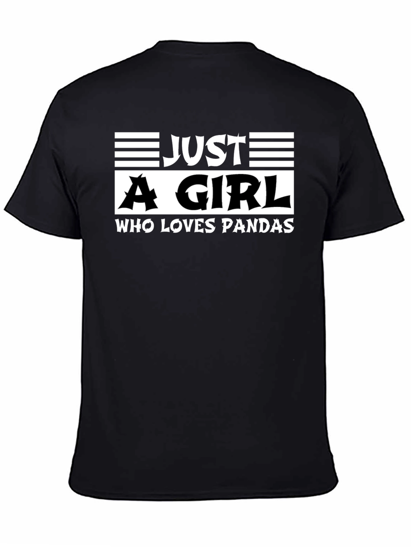 Just A Girl Who Loves Pandas T-Shirt