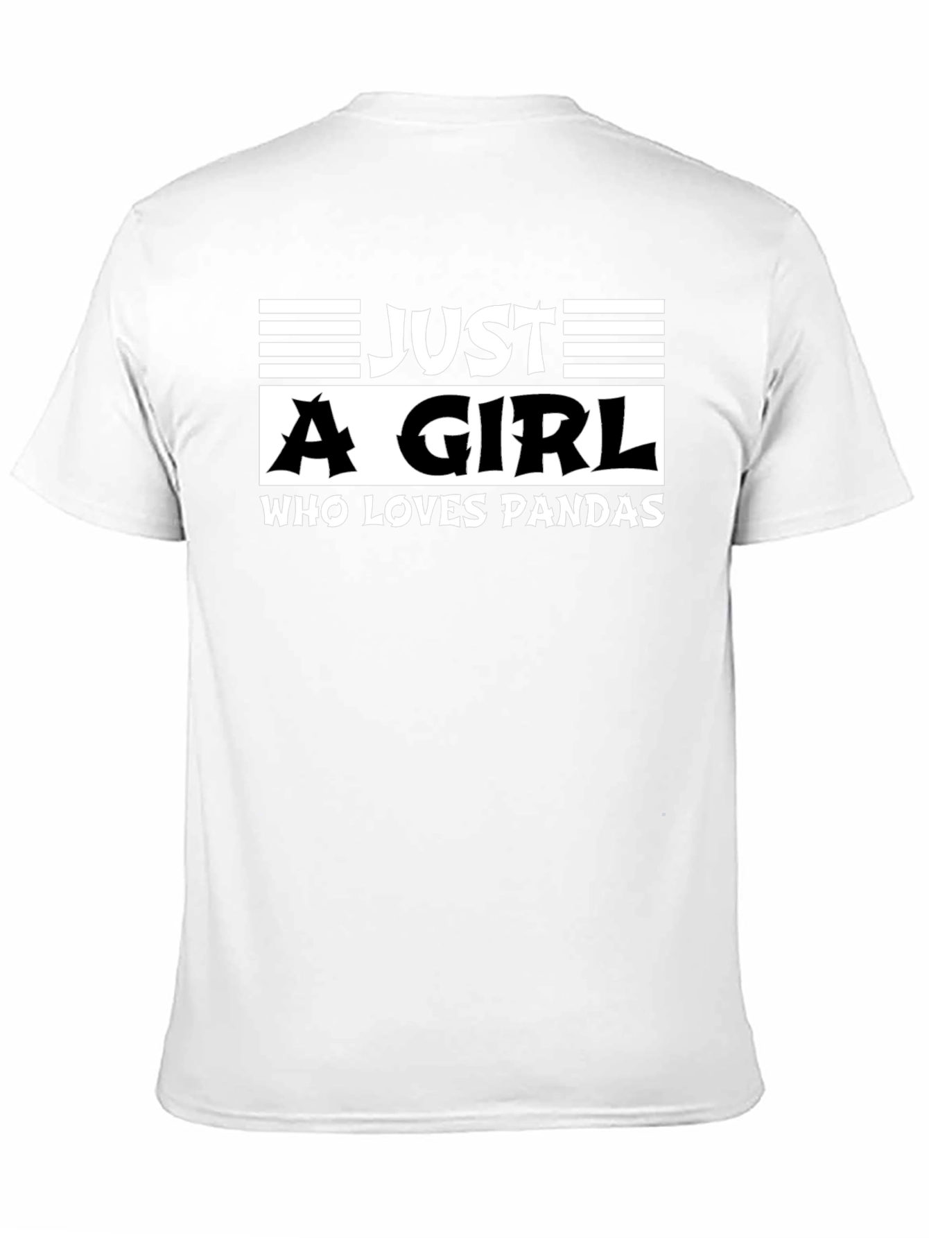 Just A Girl Who Loves Pandas T-Shirt