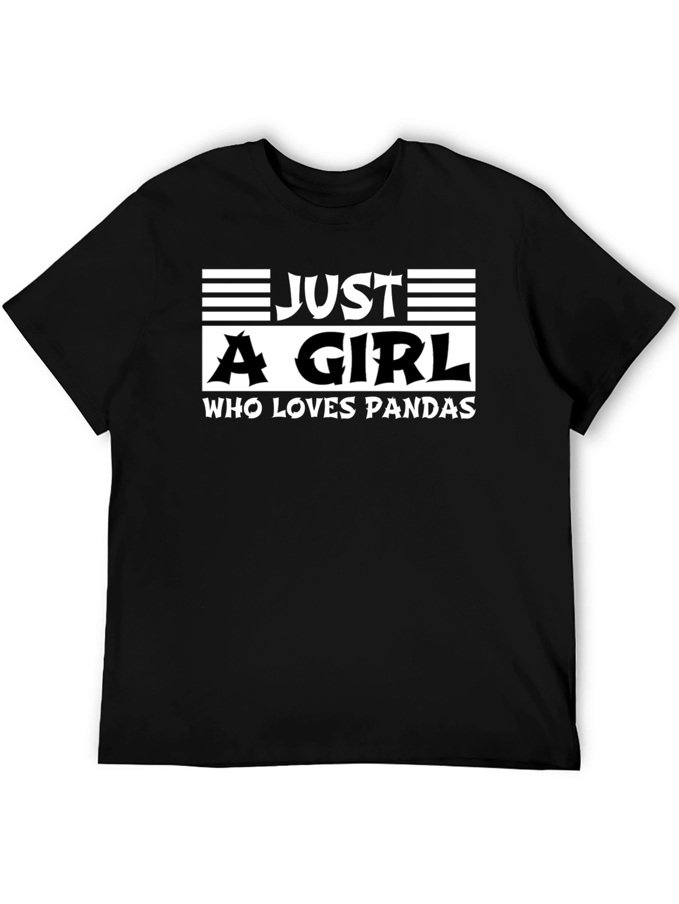 Just A Girl Who Loves Pandas T-Shirt