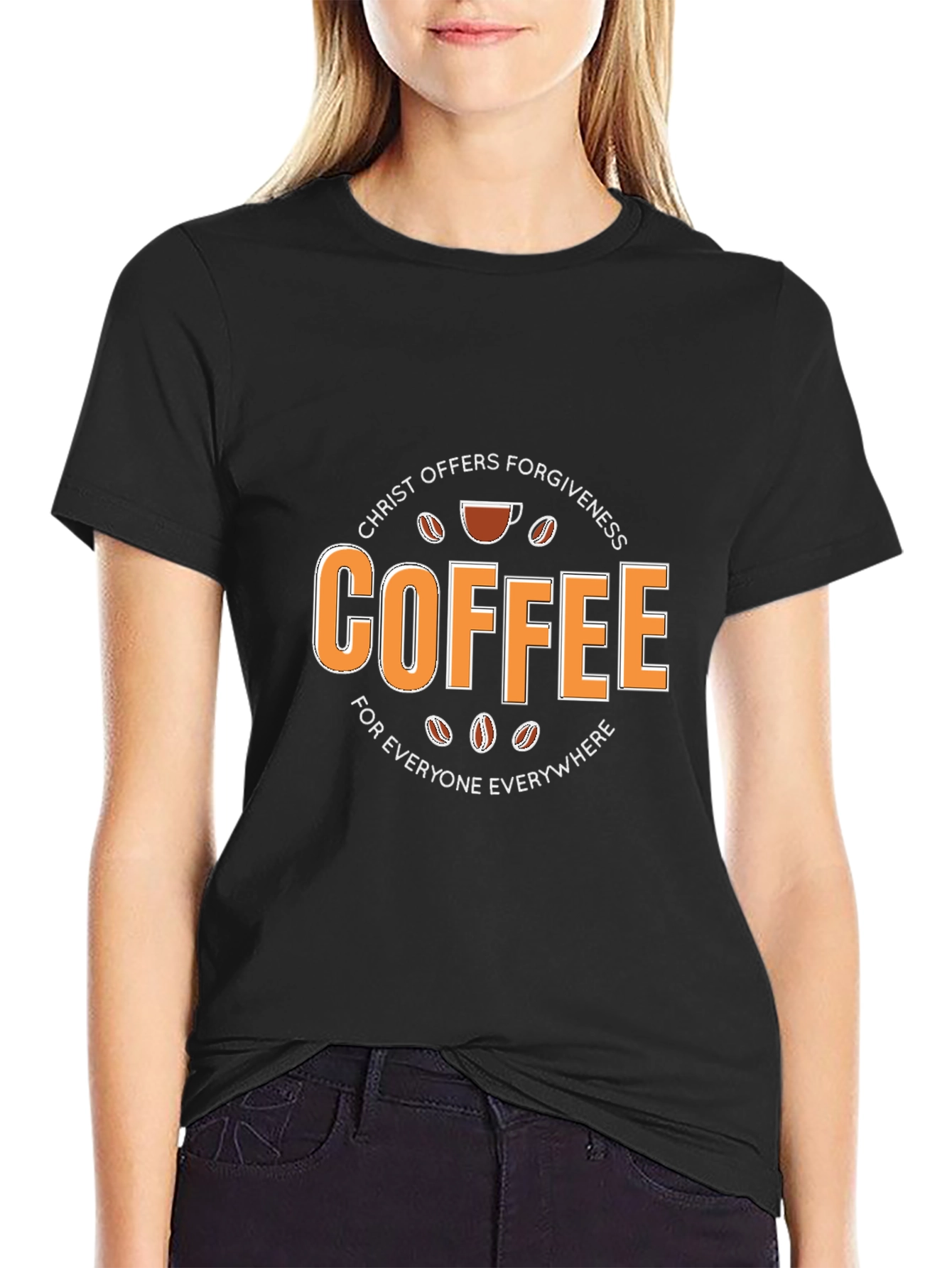 Christ Offers Coffee T-Shirt