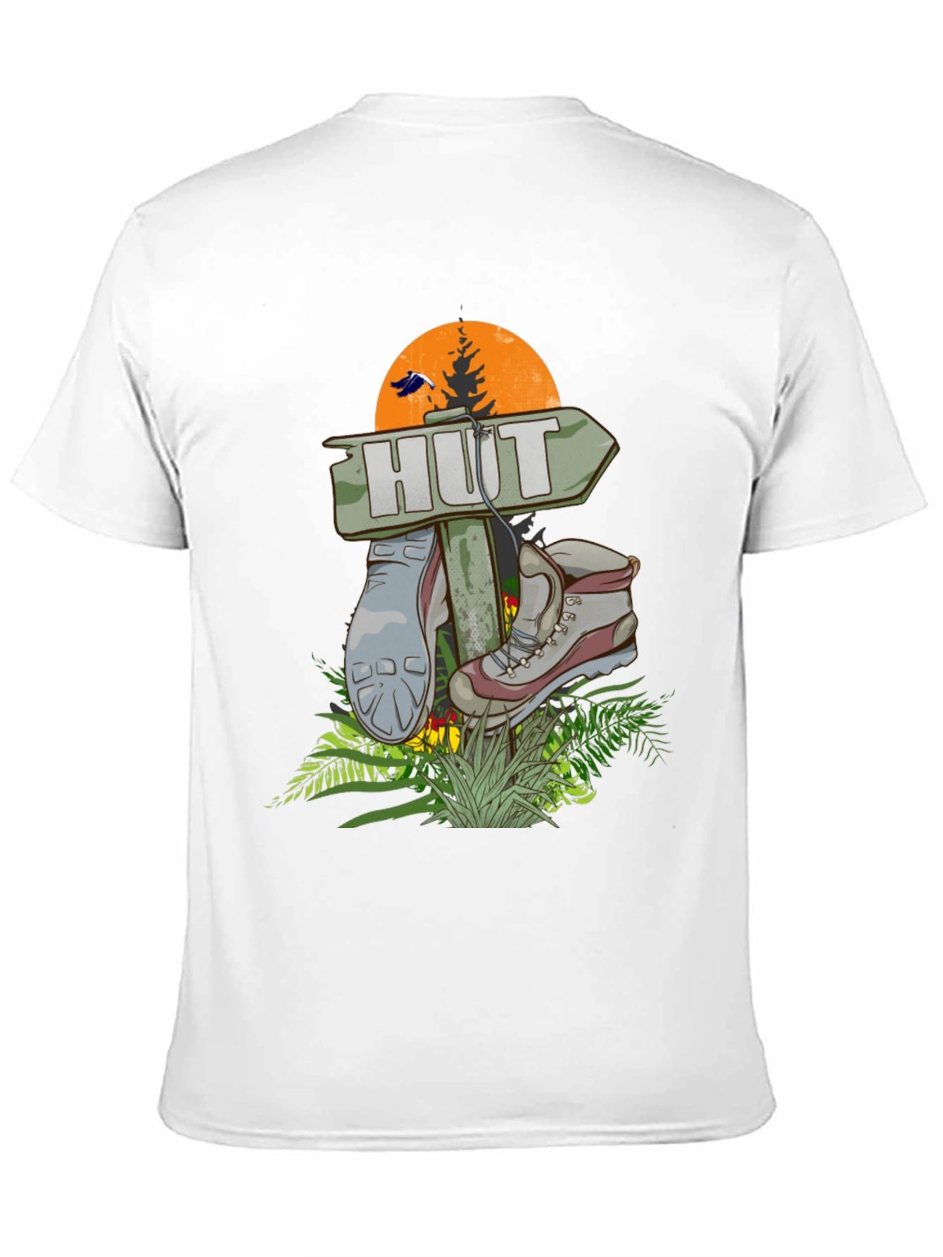 Hut Graphic Tee: Adventure Awaits!