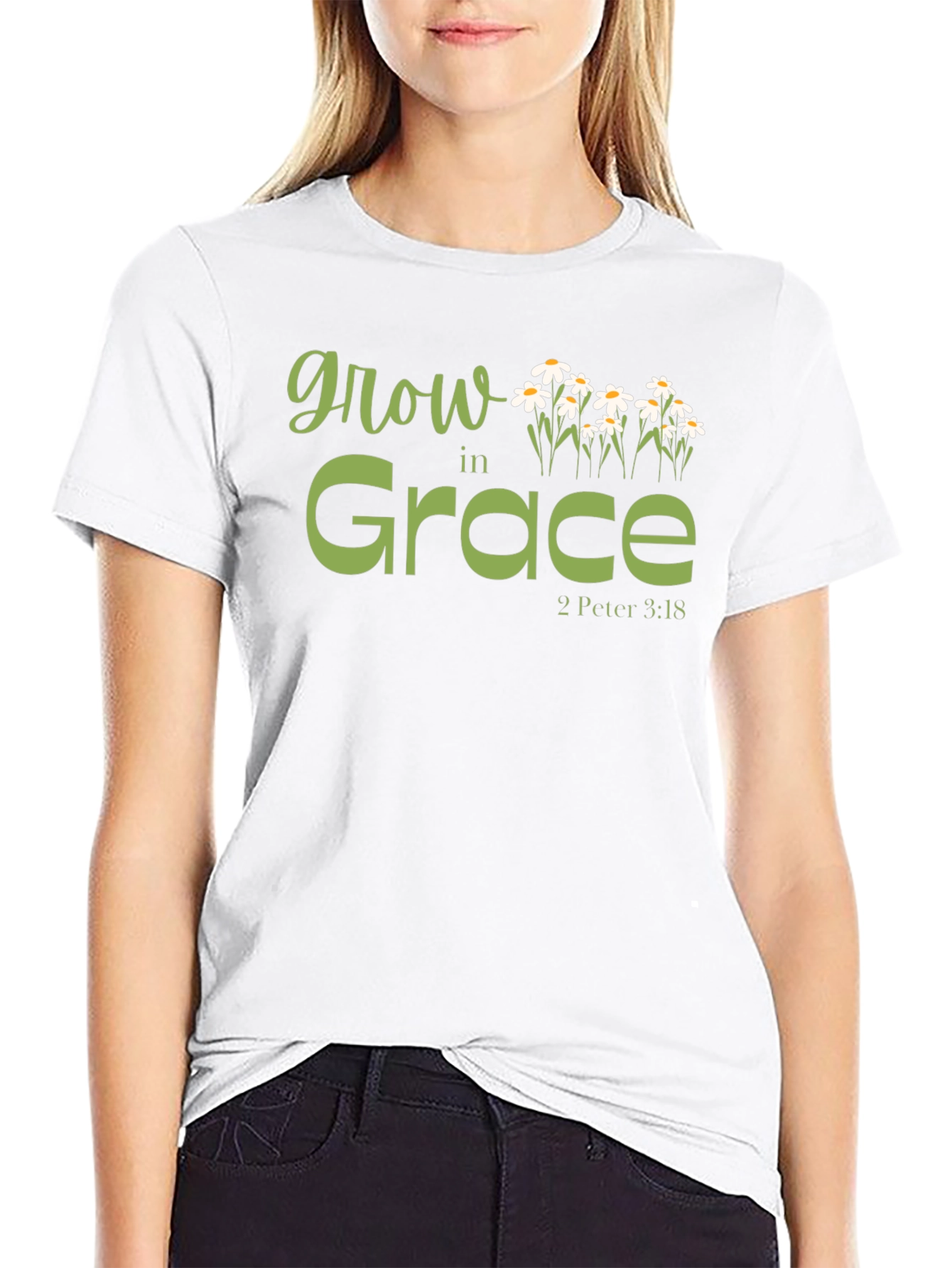 Grow in Grace Christian T-Shirt