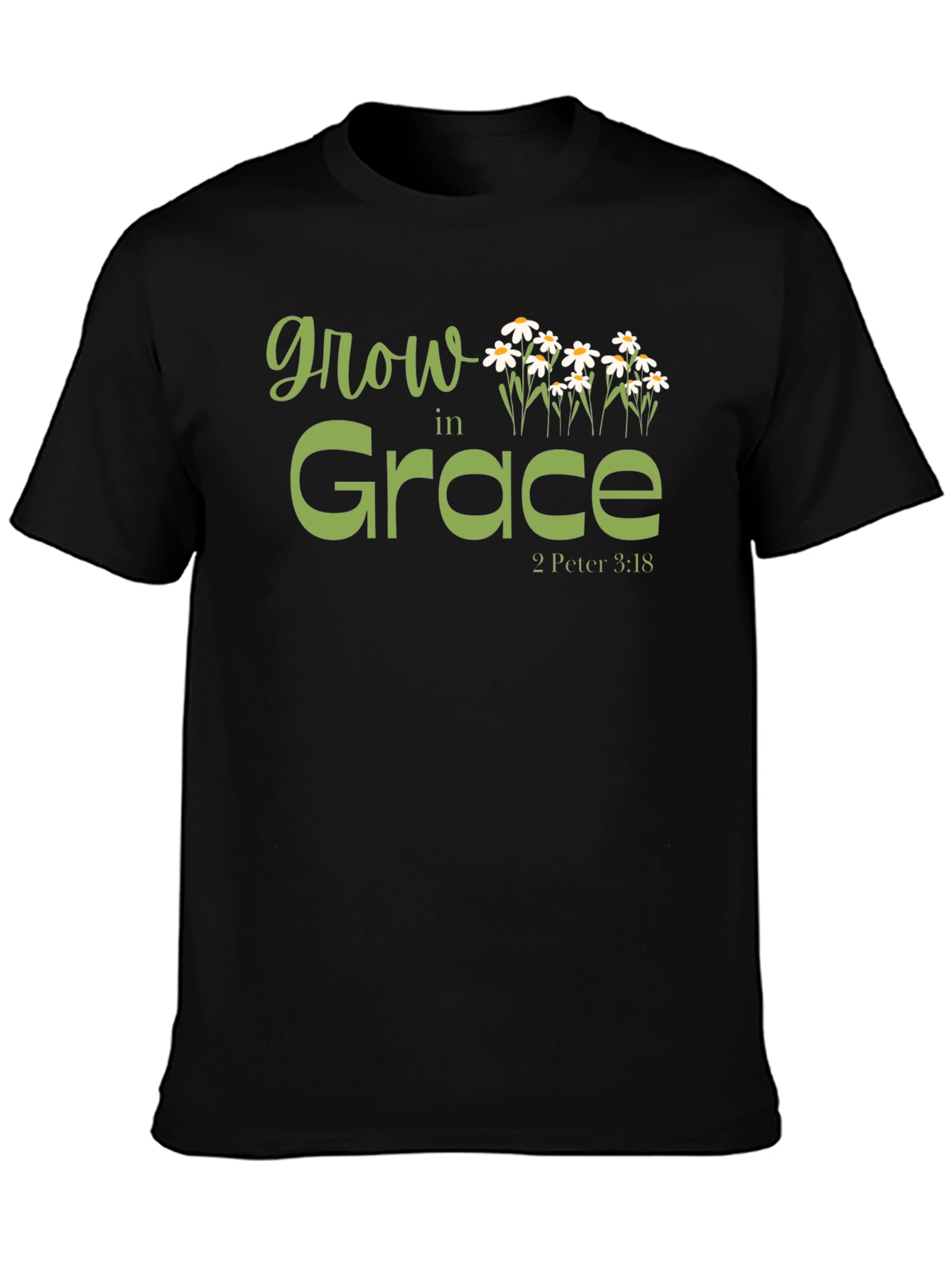 Grow in Grace Christian T-Shirt