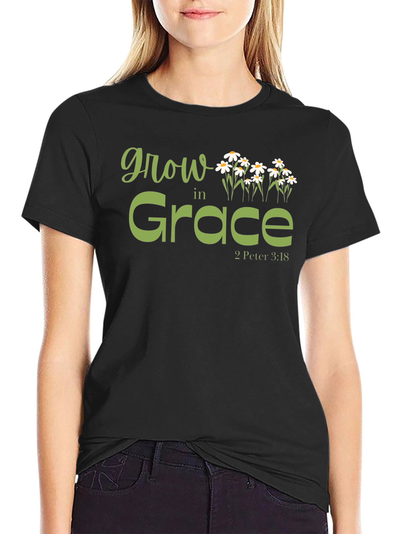 Grow in Grace Christian T-Shirt