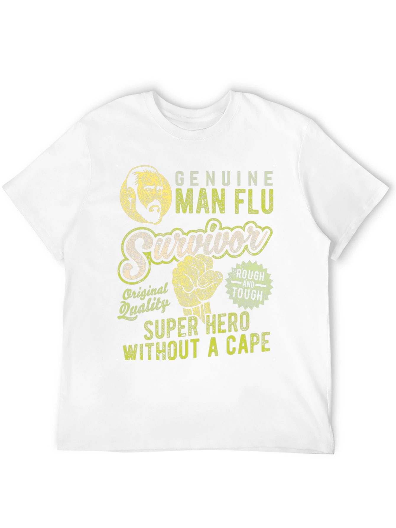 Genuine Man Flu Survivor Graphic Tee