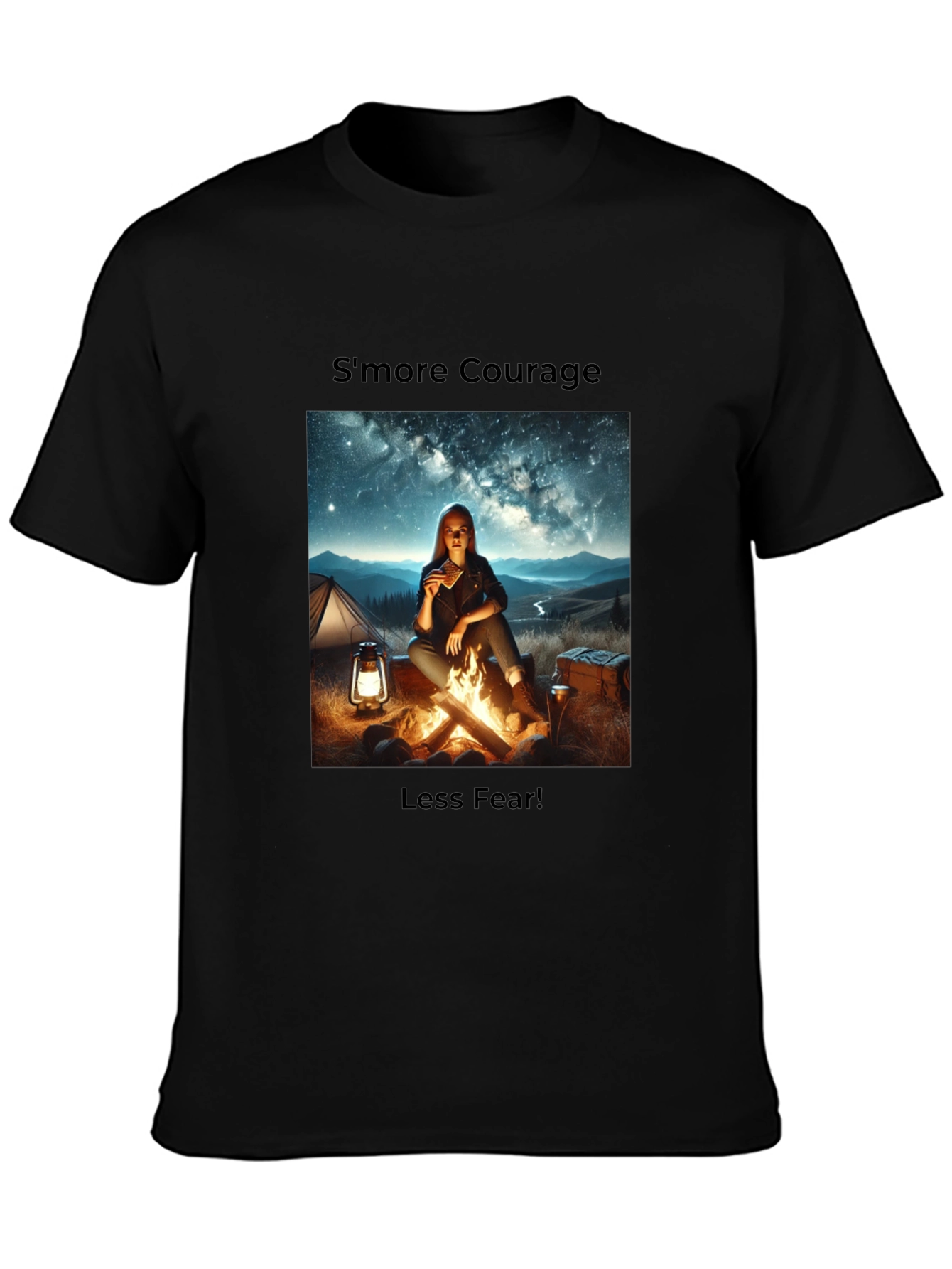 Smore Courage Graphic Tee - Camping Comfort