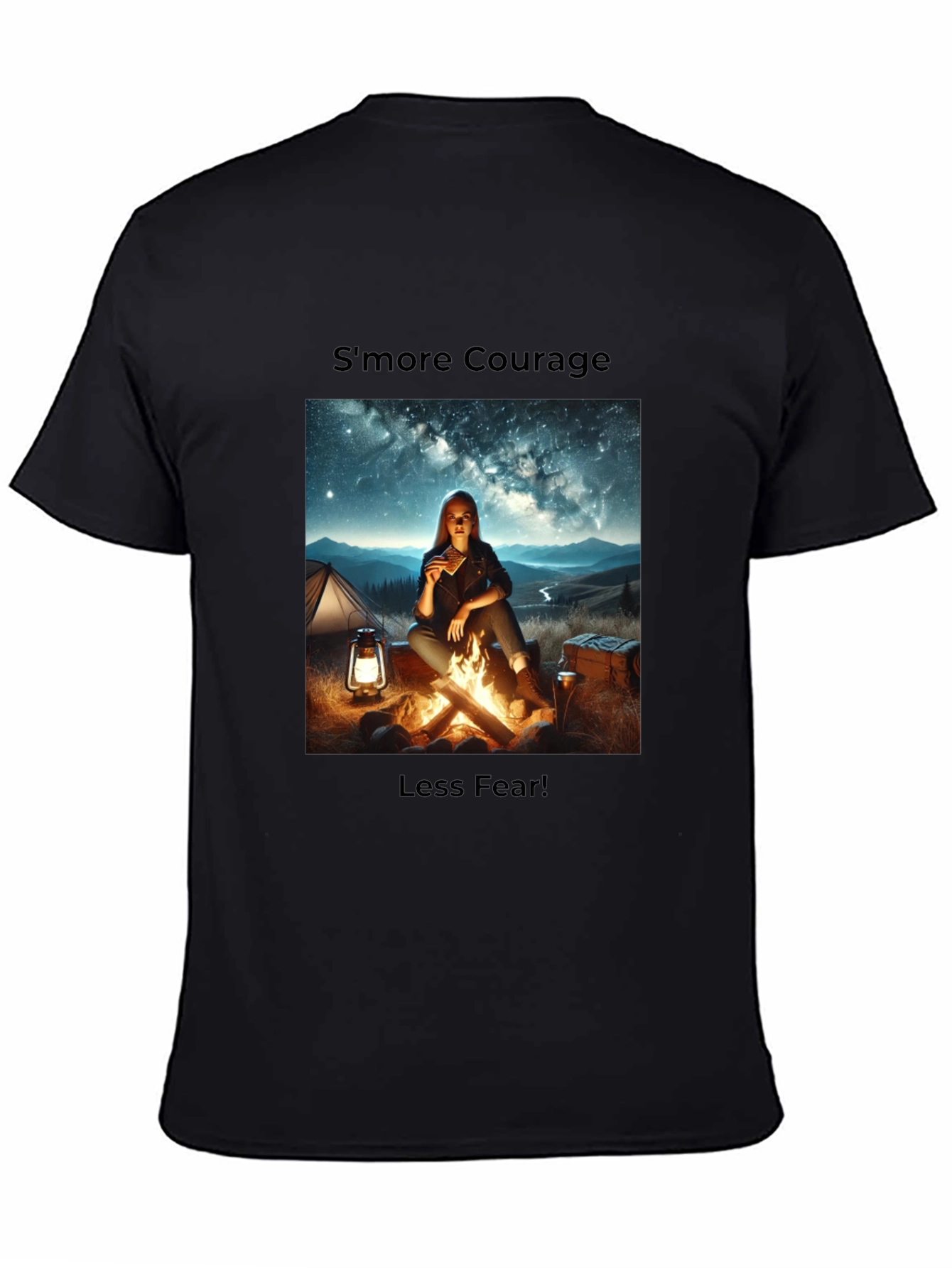 Smore Courage Graphic Tee - Camping Comfort