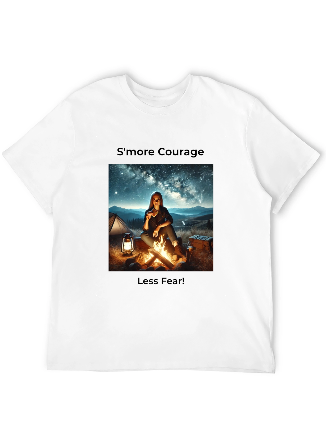 Smore Courage Graphic Tee - Camping Comfort
