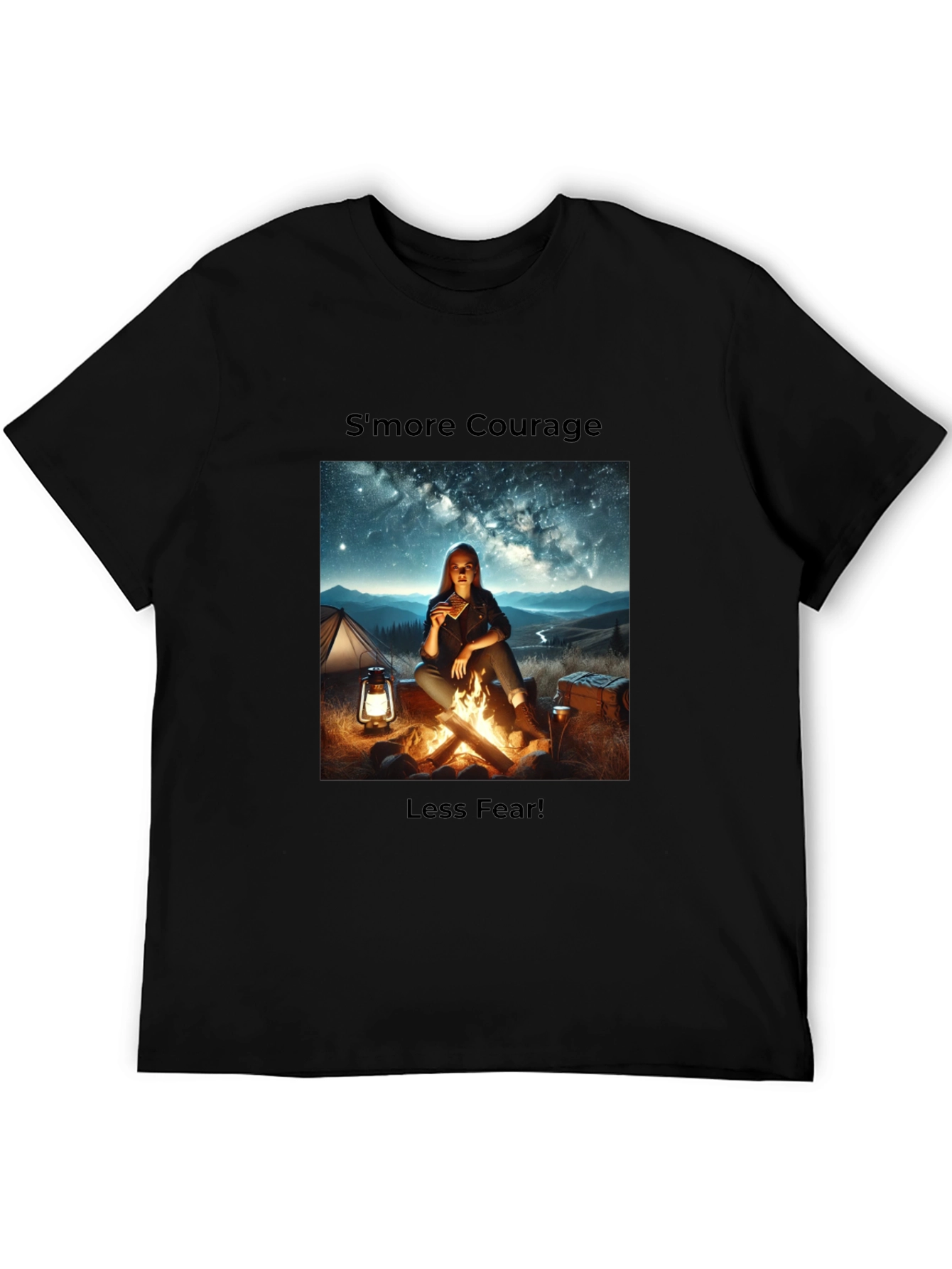 Smore Courage Graphic Tee - Camping Comfort