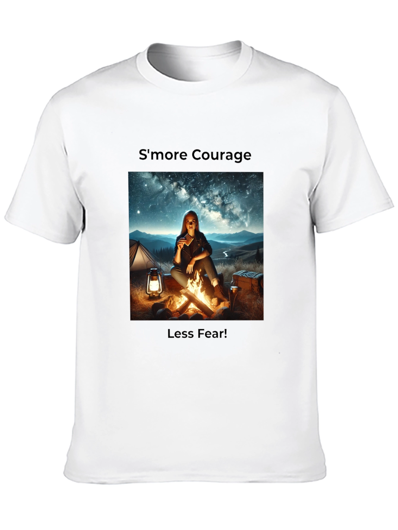 Smore Courage Graphic Tee - Camping Comfort