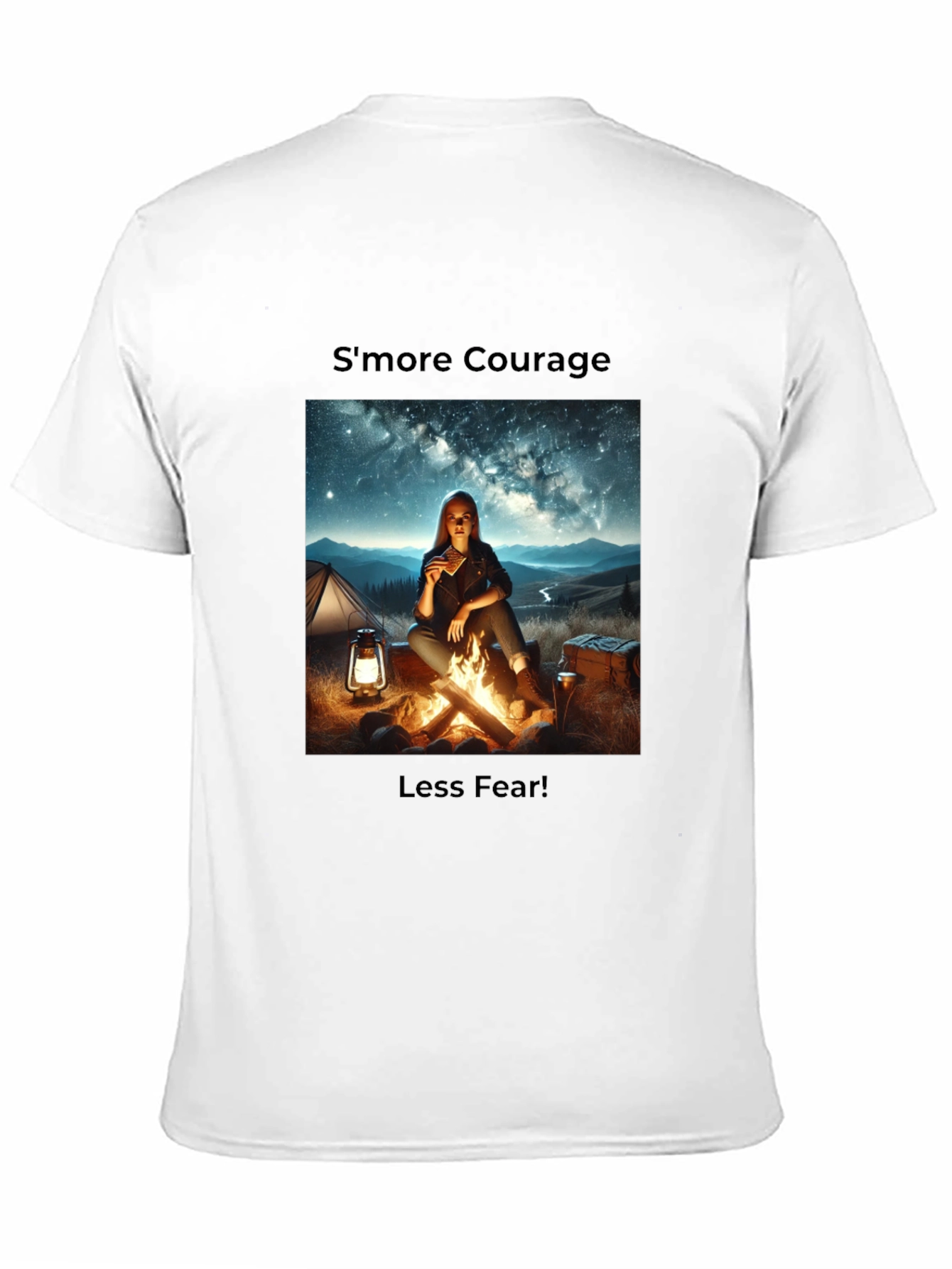 Smore Courage Graphic Tee - Camping Comfort