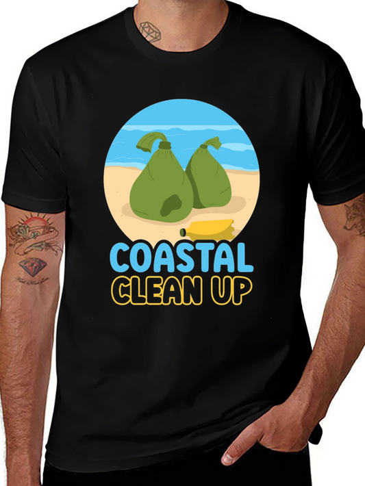 Coastal Clean Up Graphic Tee - Beach Lover