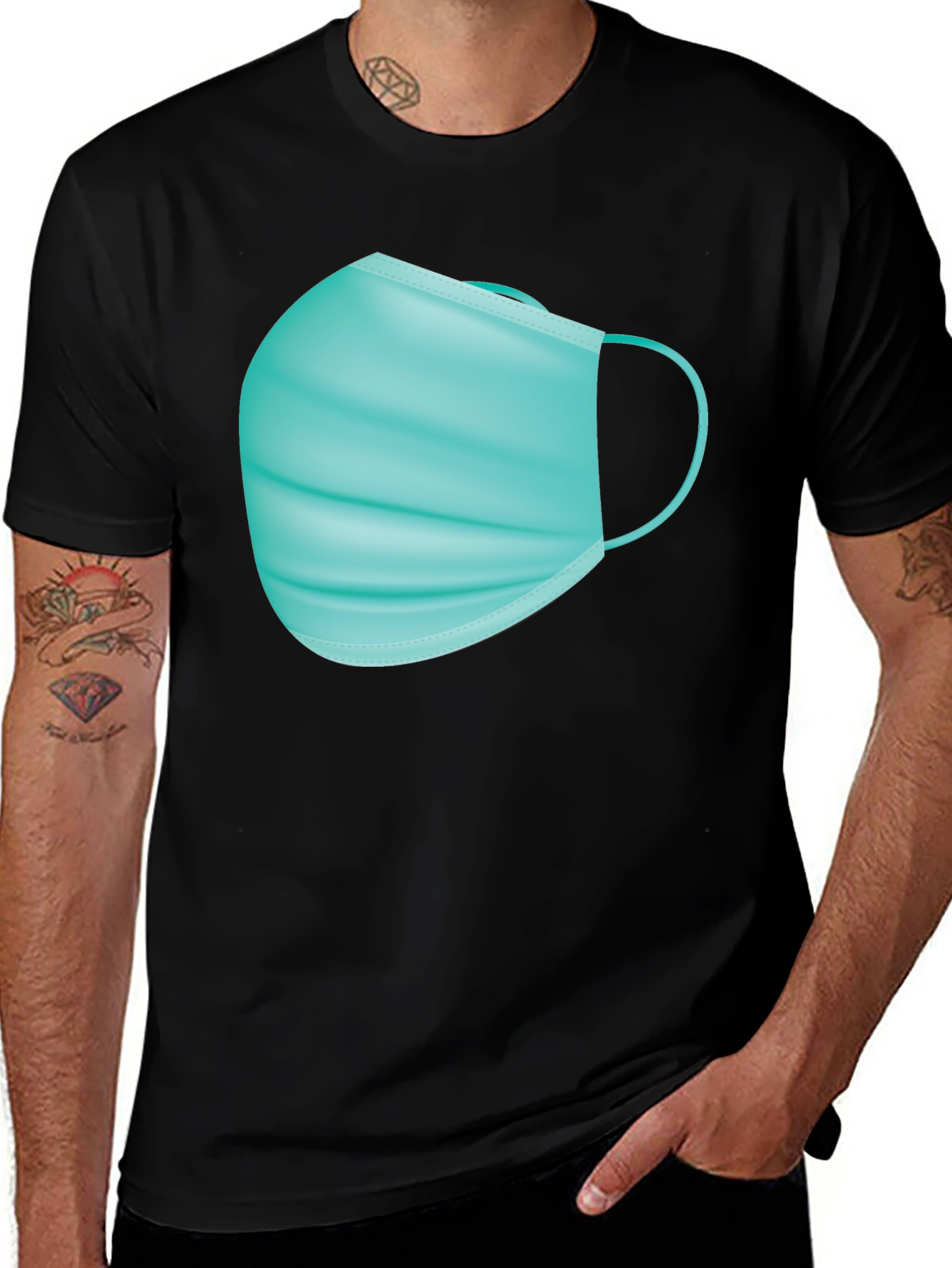 Mask T-Shirt - Stay Safe in Style