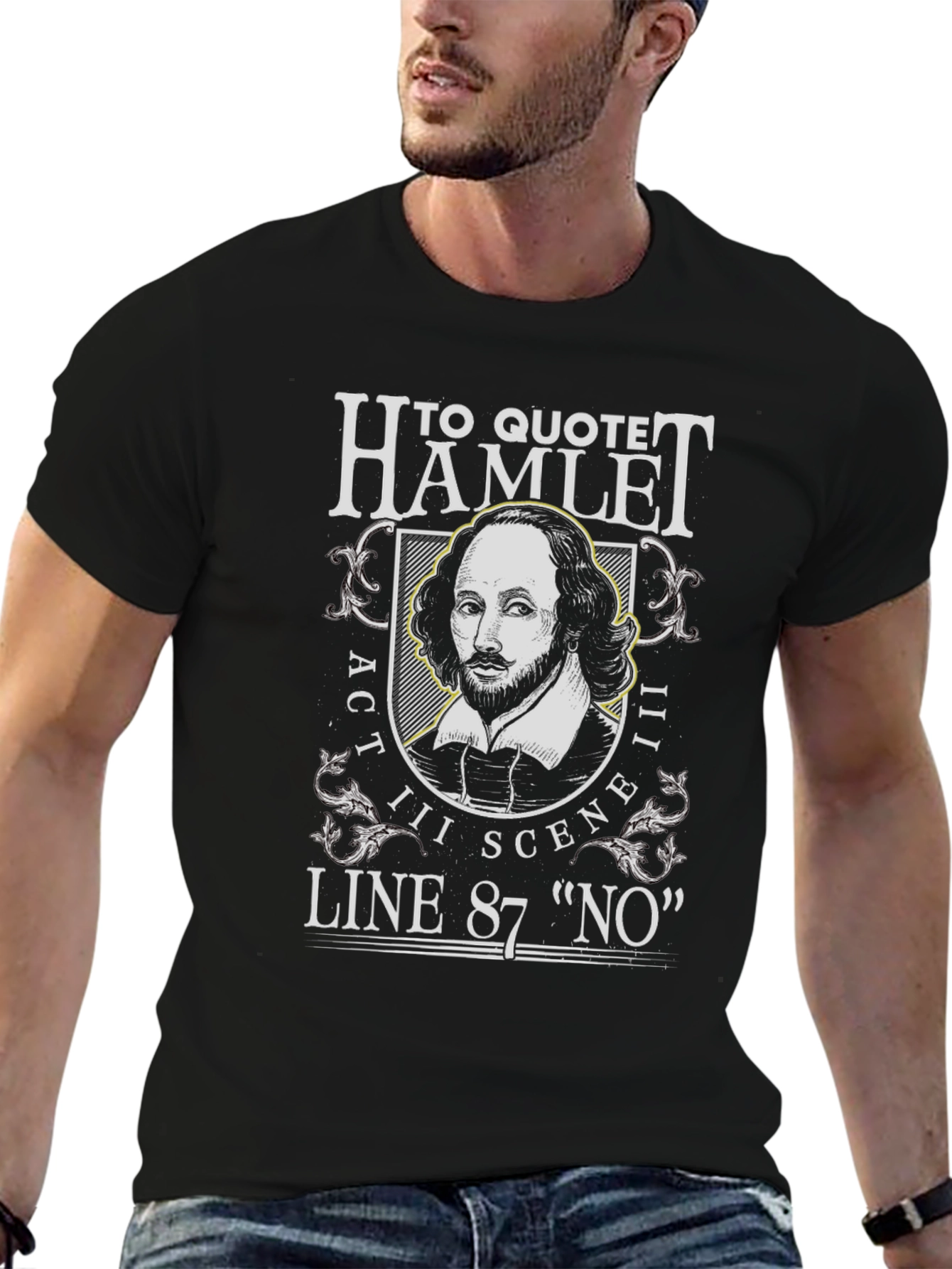 Hamlet Act III Scene III Line 87 Funny T-Shirt