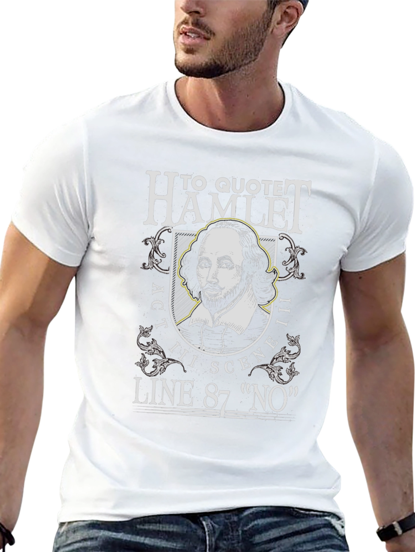 Hamlet Act III Scene III Line 87 Funny T-Shirt