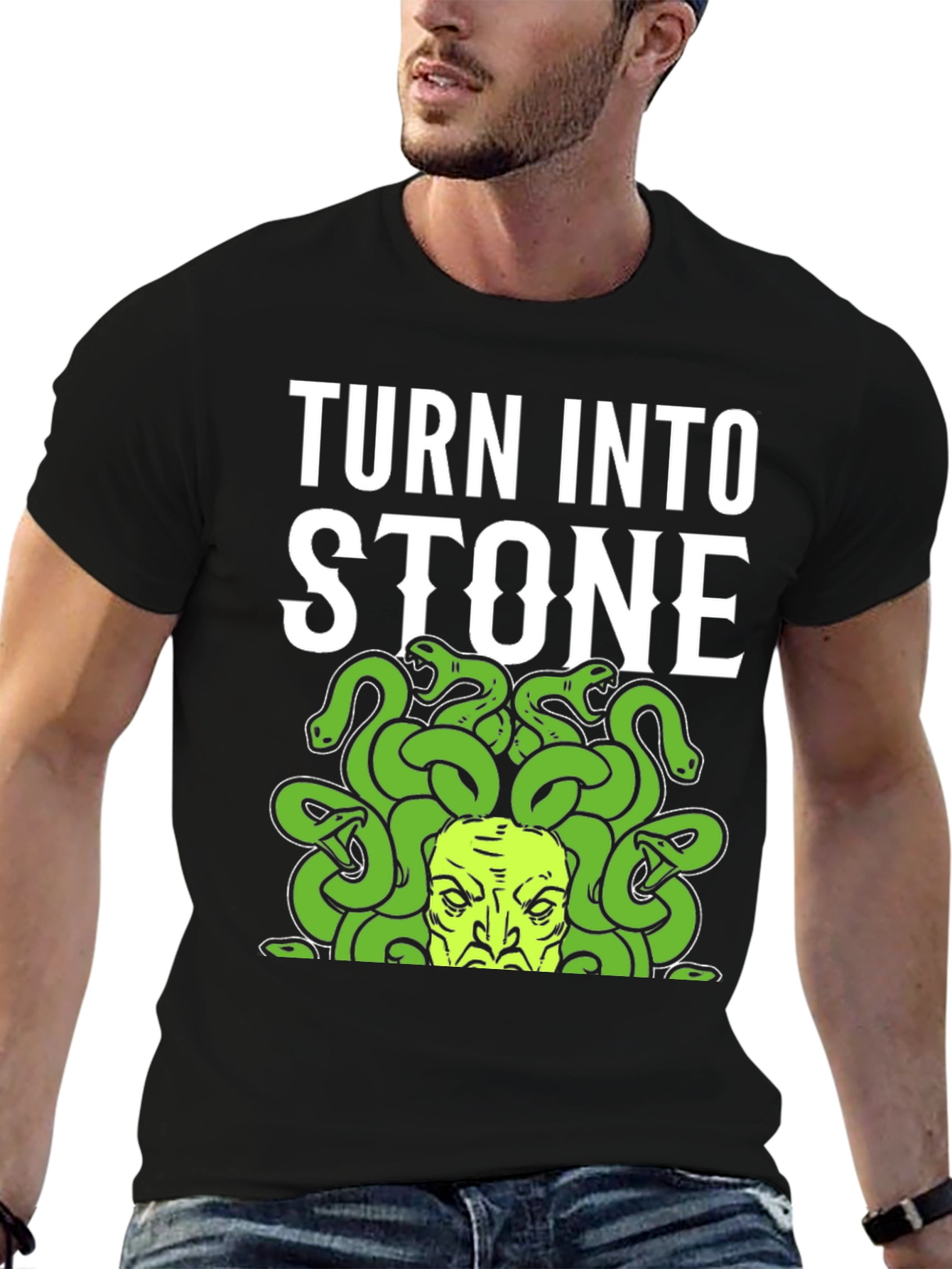 Turn Into Stone Medusa T-Shirt